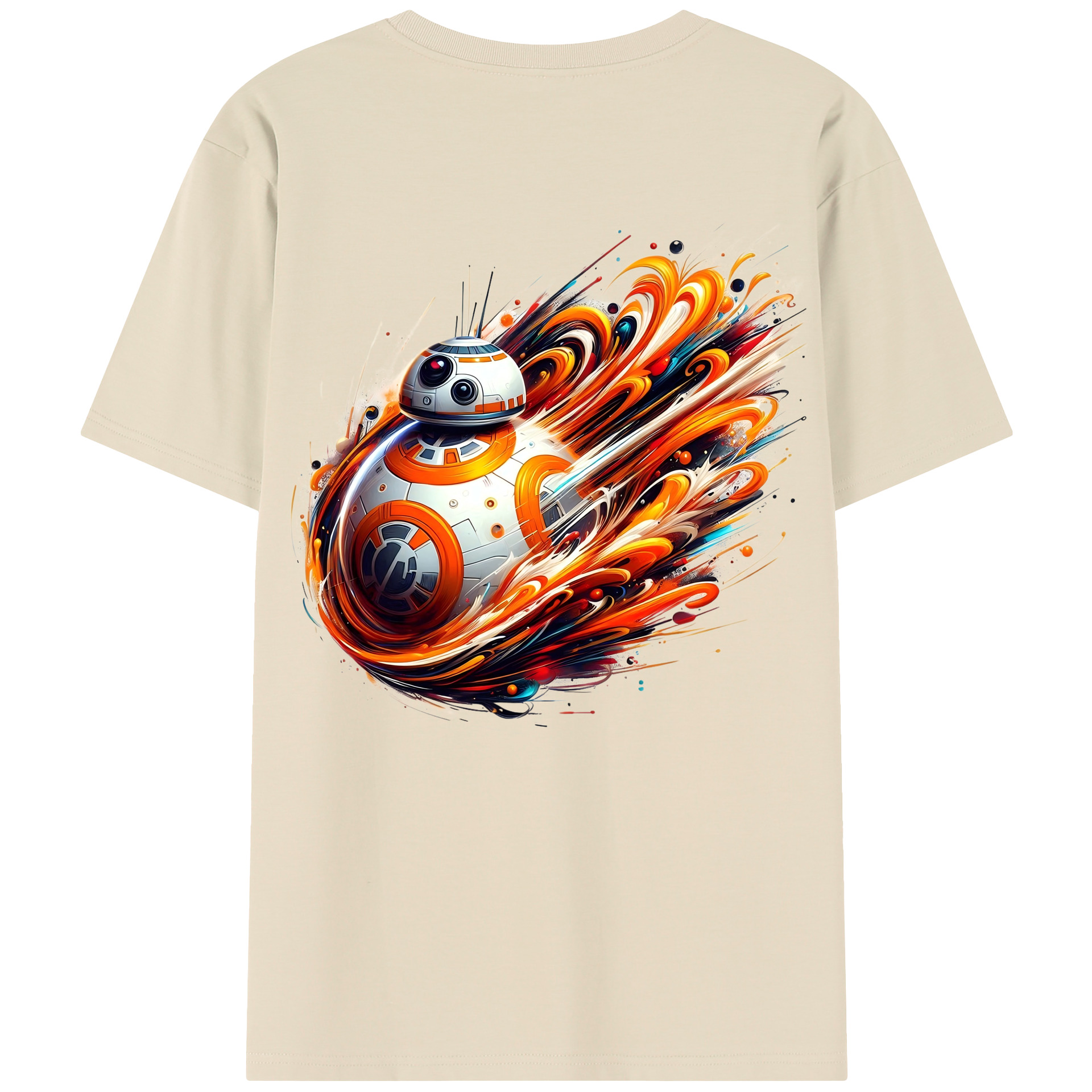 （画像用） スター・ウォーズ Star Wars 綿100％半袖Tシャツ（背面プリント）