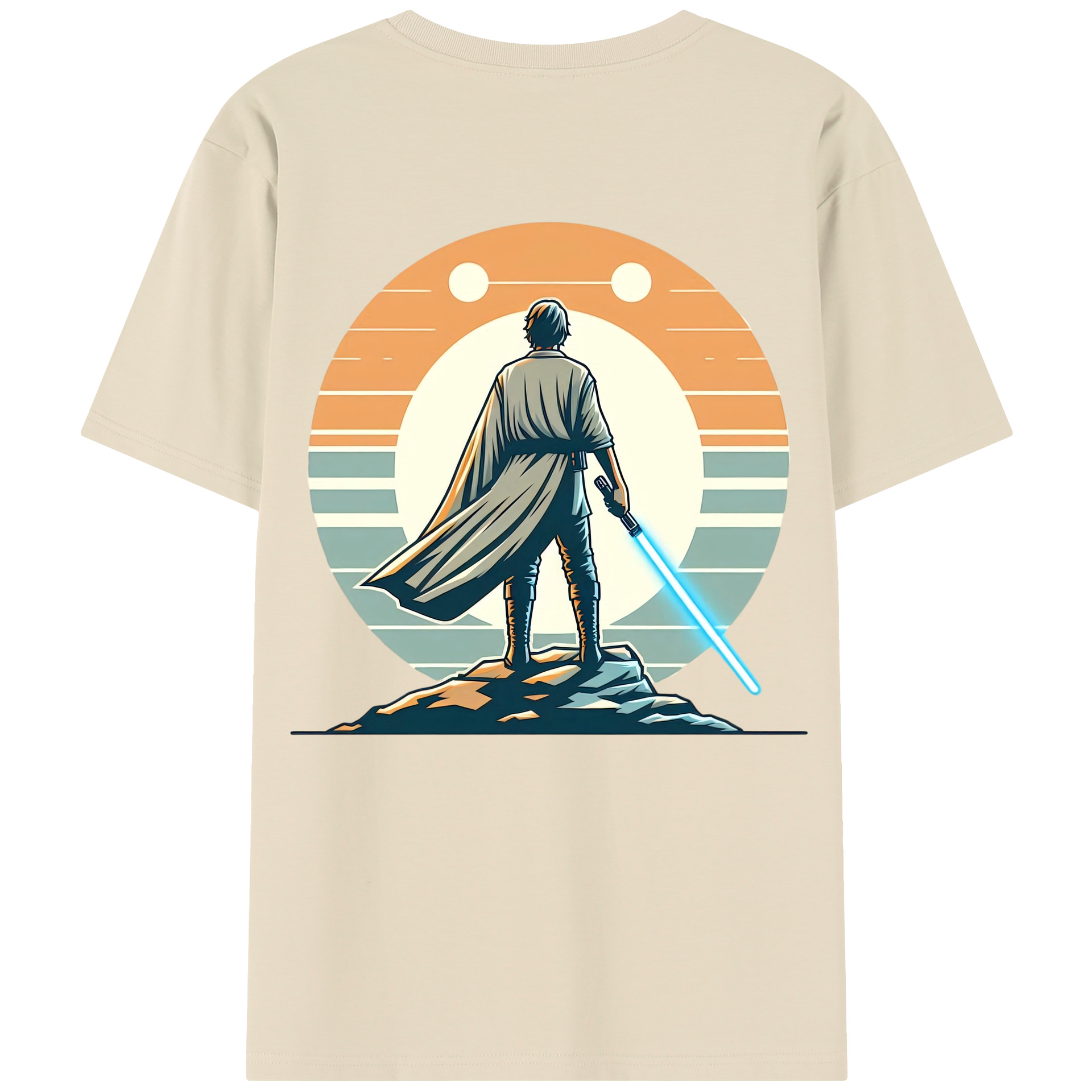 （画像用） スター・ウォーズ Star Wars 綿100％半袖Tシャツ（背面プリント）