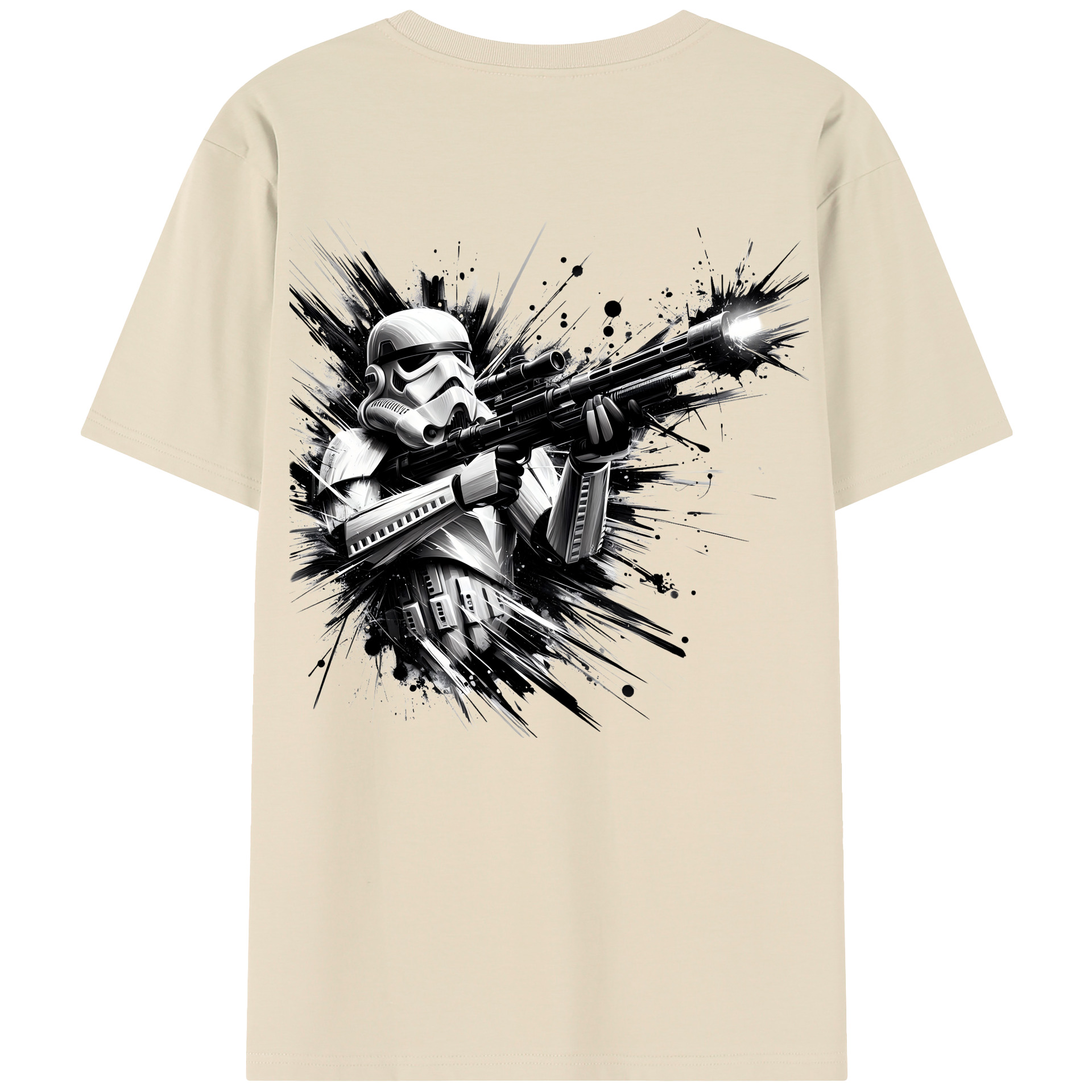 （画像用） スター・ウォーズ Star Wars 綿100％半袖Tシャツ（背面プリント）