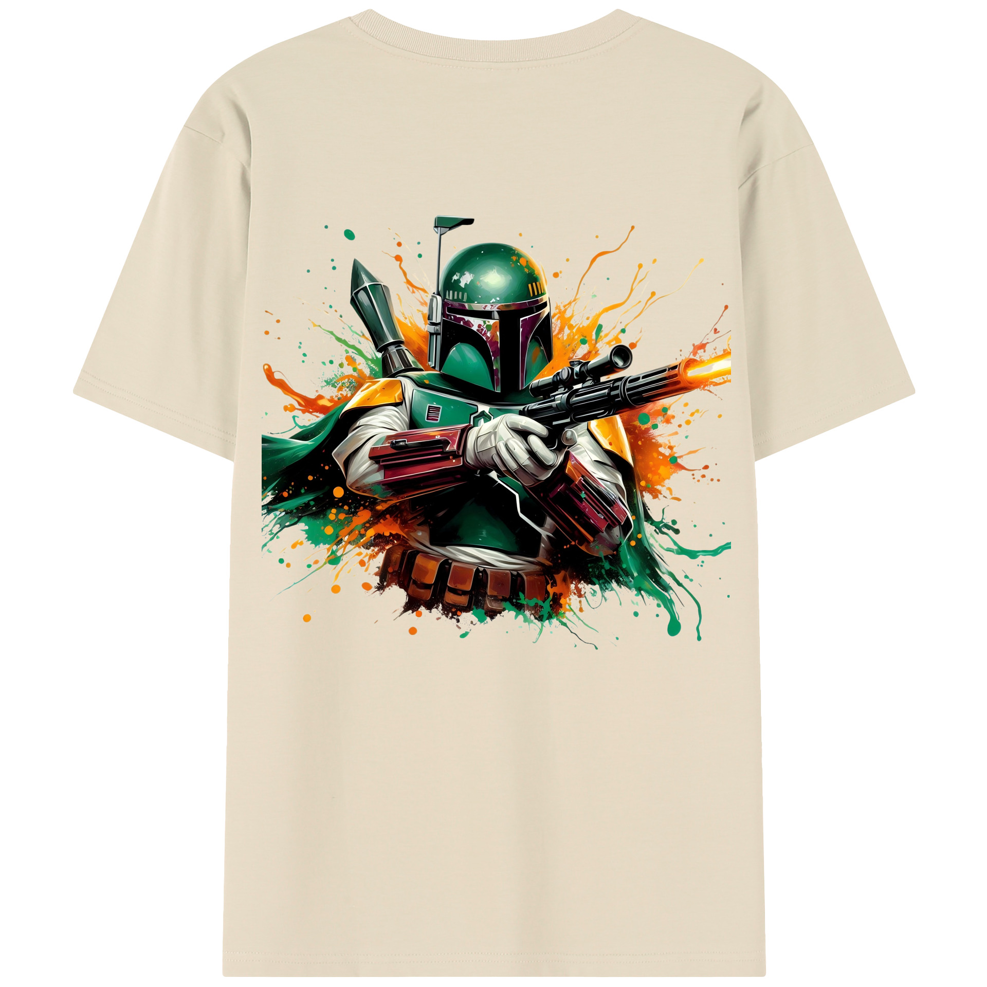 （画像用） スター・ウォーズ Star Wars 綿100％半袖Tシャツ（背面プリント）