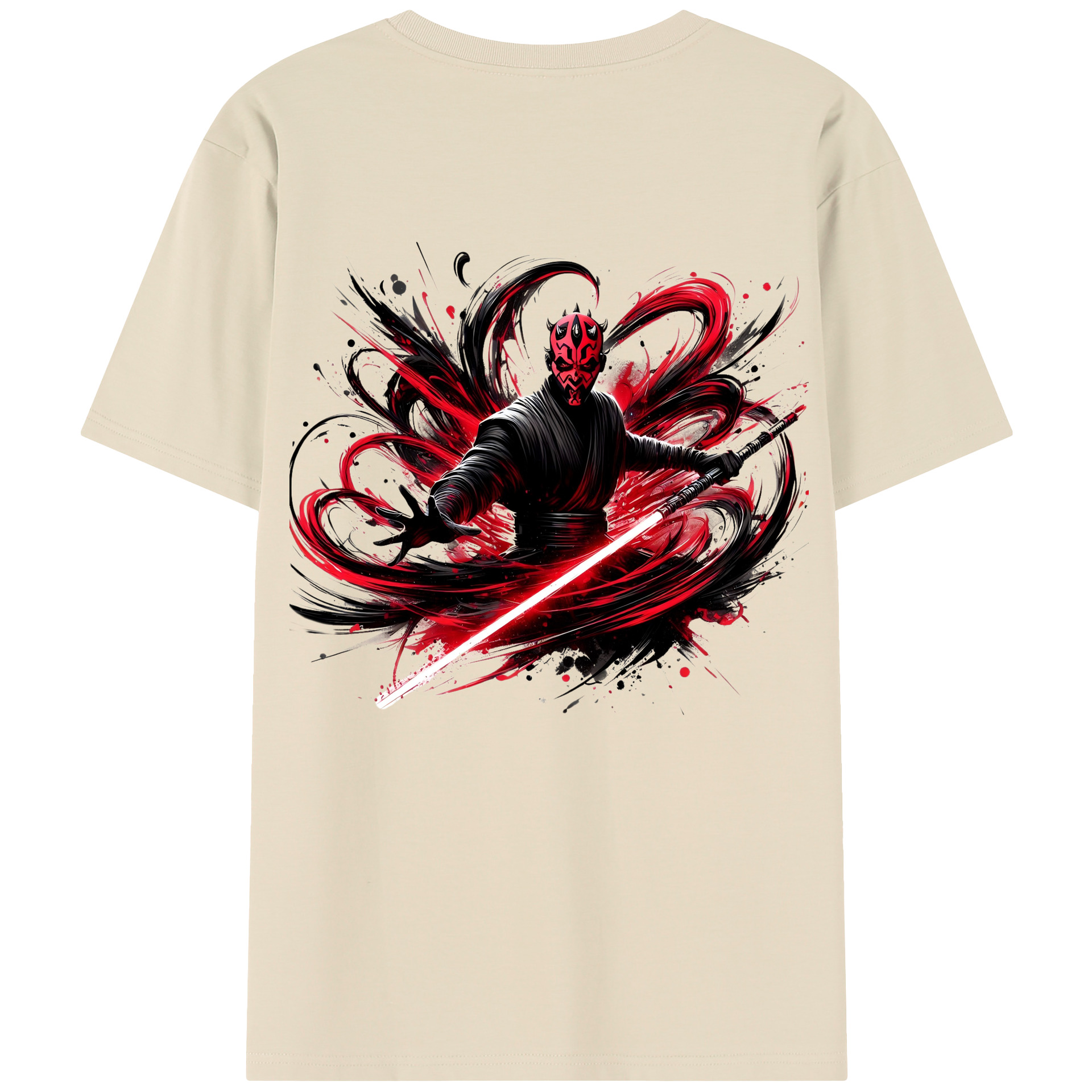 （画像用） スター・ウォーズ Star Wars 綿100％半袖Tシャツ（背面プリント）