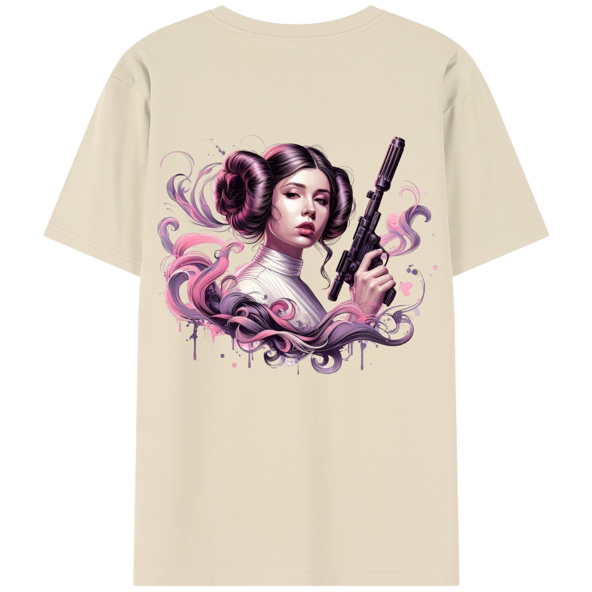 （画像用） スター・ウォーズ Star Wars 綿100％半袖Tシャツ（背面プリント）