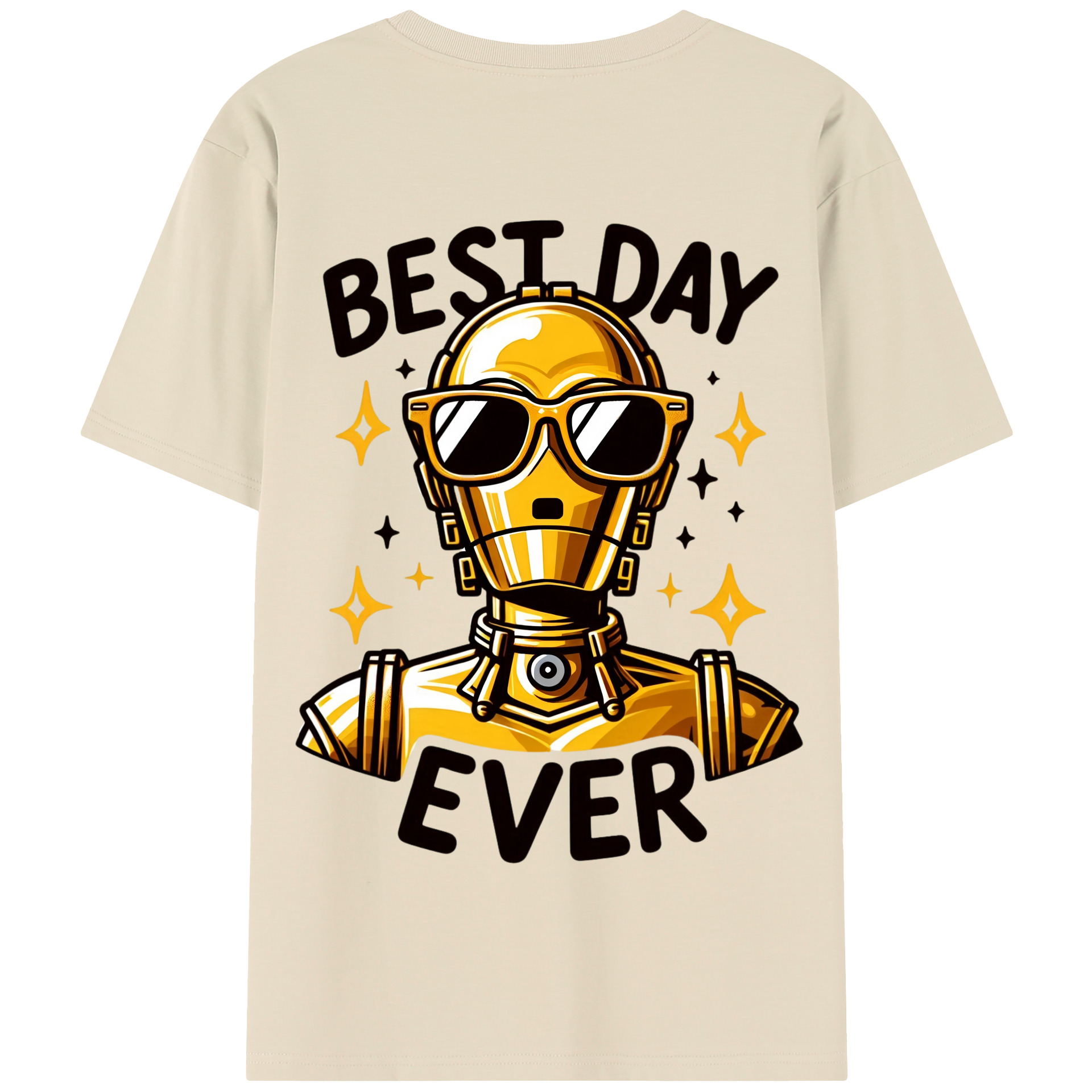 （画像用） スター・ウォーズ Star Wars 綿100％半袖Tシャツ（背面プリント）