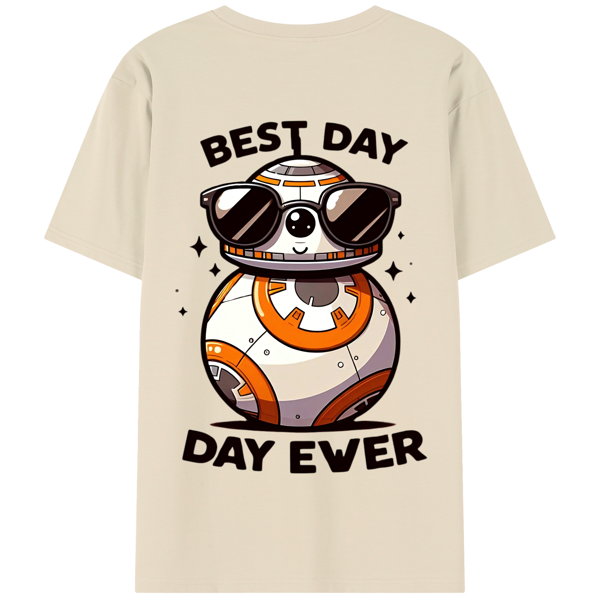 （画像用） スター・ウォーズ Star Wars 綿100％半袖Tシャツ（背面プリント）