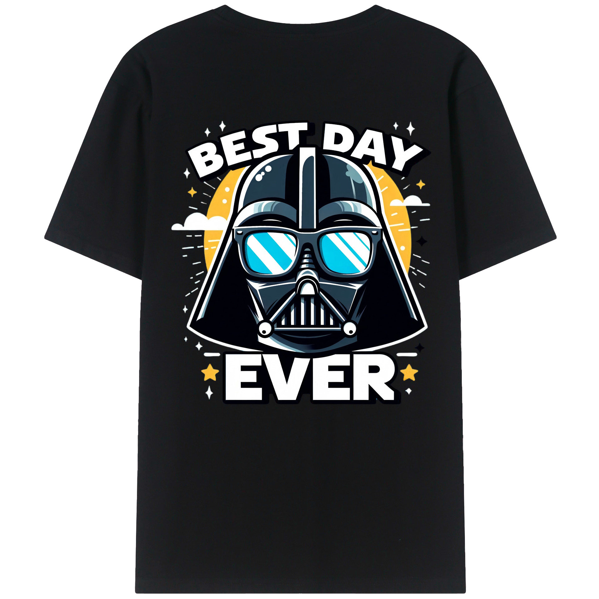（画像用） スター・ウォーズ Star Wars 綿100％半袖Tシャツ（背面プリント）