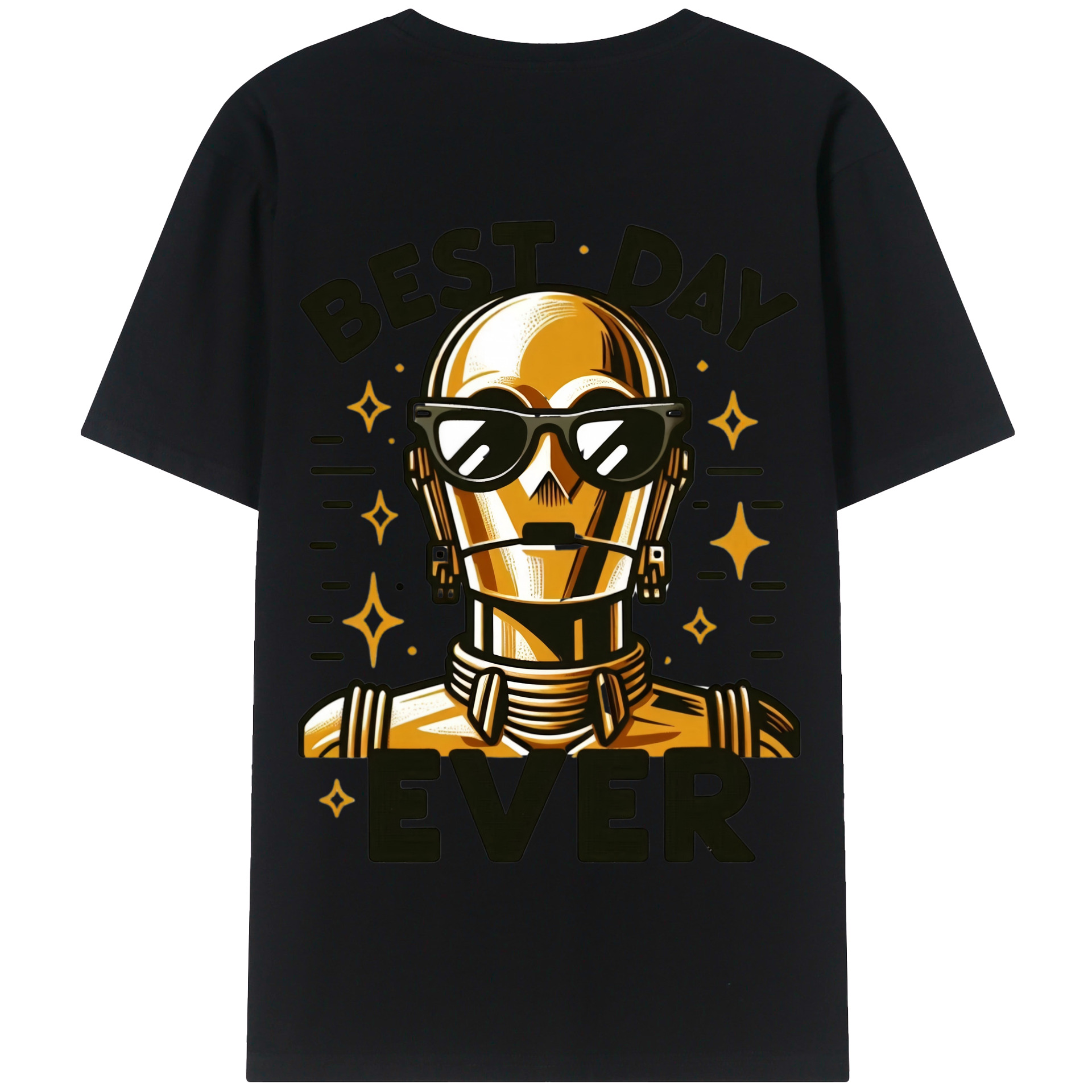 （画像用） スター・ウォーズ Star Wars 綿100％半袖Tシャツ（背面プリント）