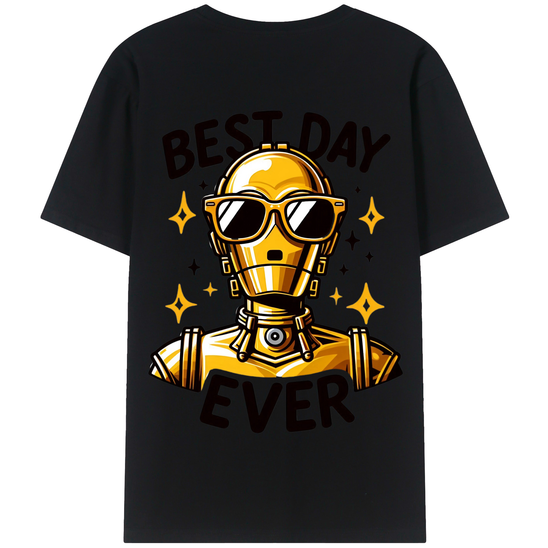 （画像用） スター・ウォーズ Star Wars 綿100％半袖Tシャツ（背面プリント）