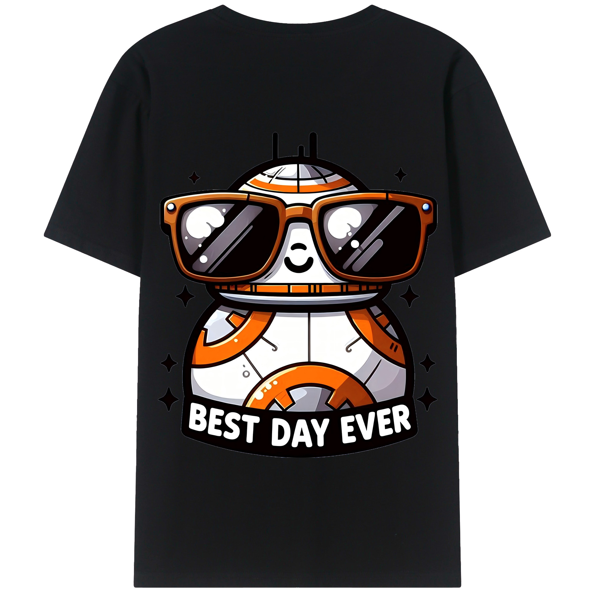 （画像用） スター・ウォーズ Star Wars 綿100％半袖Tシャツ（背面プリント）
