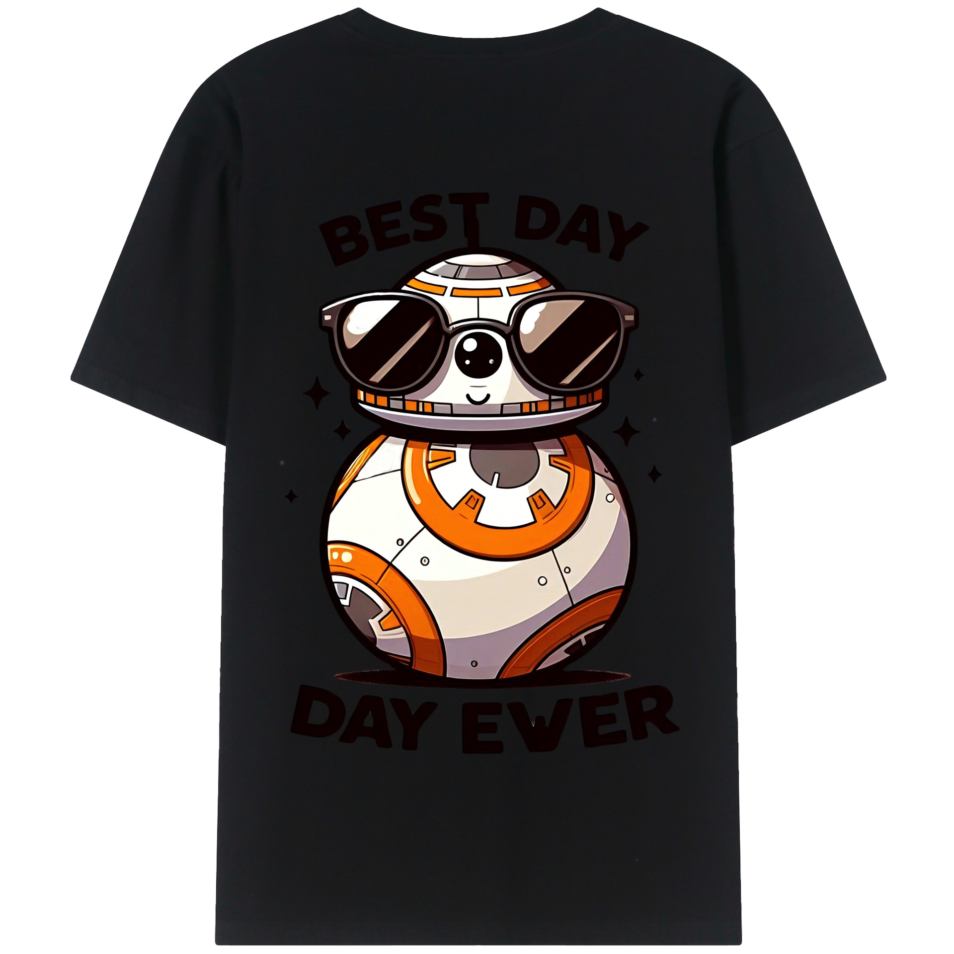 （画像用） スター・ウォーズ Star Wars 綿100％半袖Tシャツ（背面プリント）
