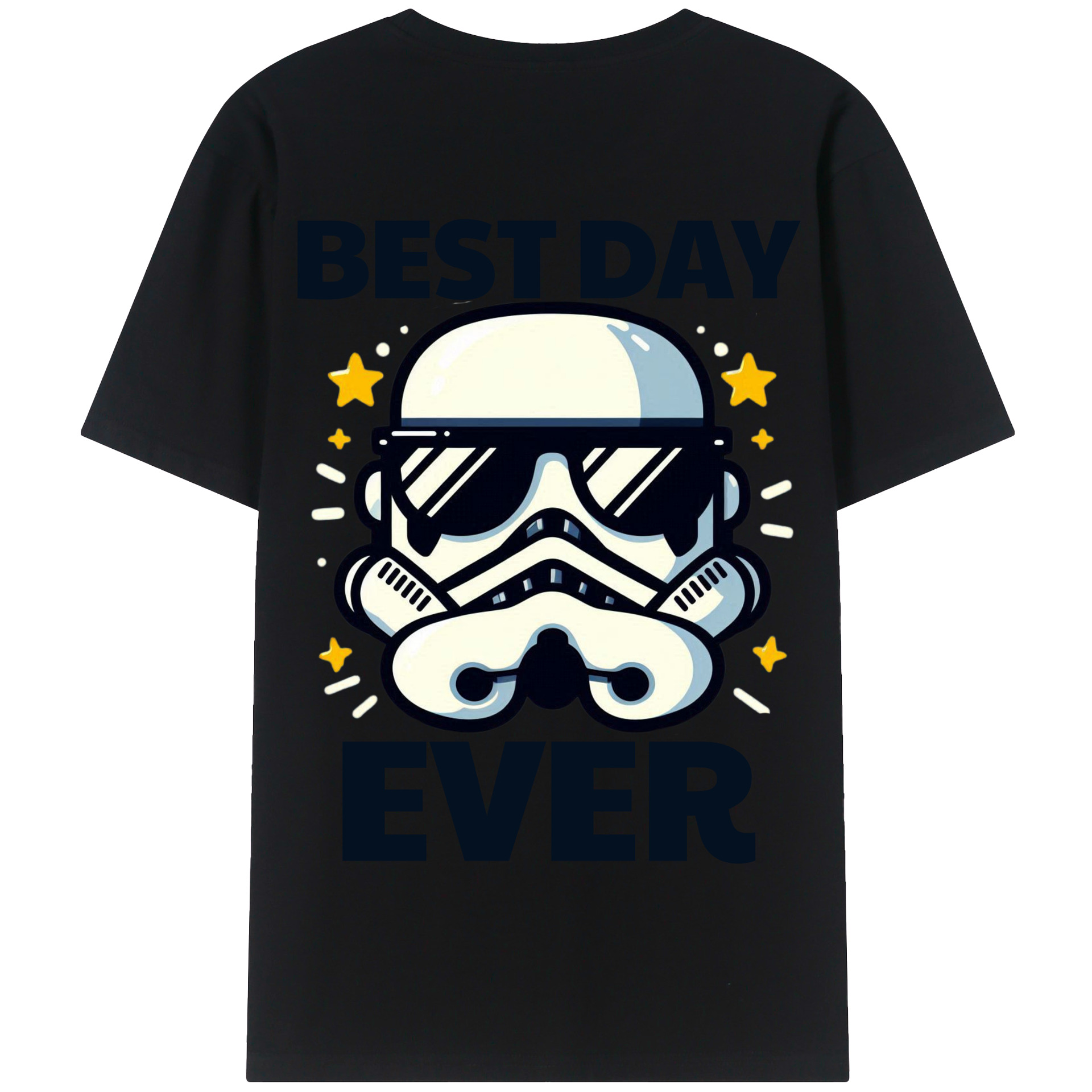 （画像用） スター・ウォーズ Star Wars 綿100％半袖Tシャツ（背面プリント）