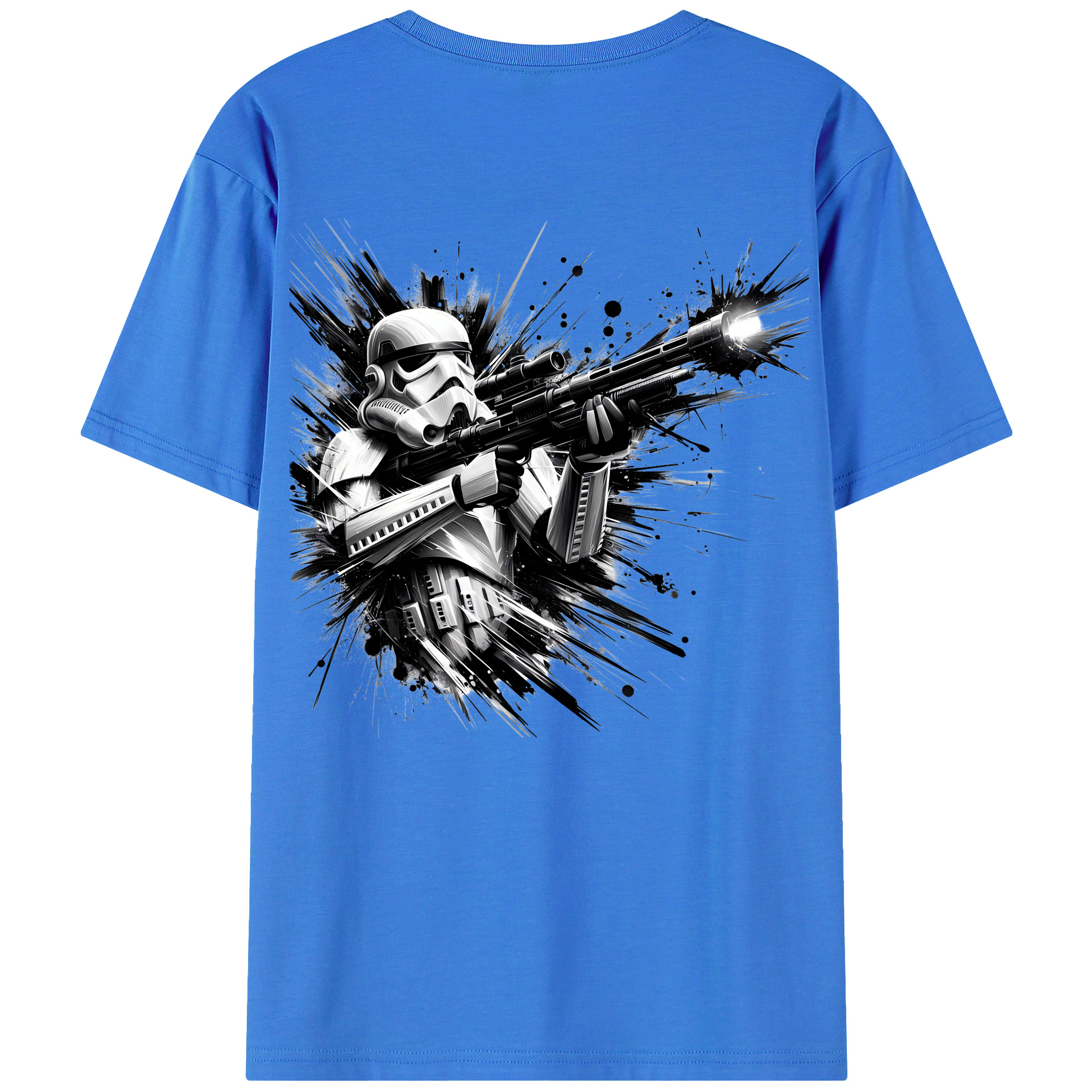 （画像用） スター・ウォーズ Star Wars 綿100％半袖Tシャツ（背面プリント）