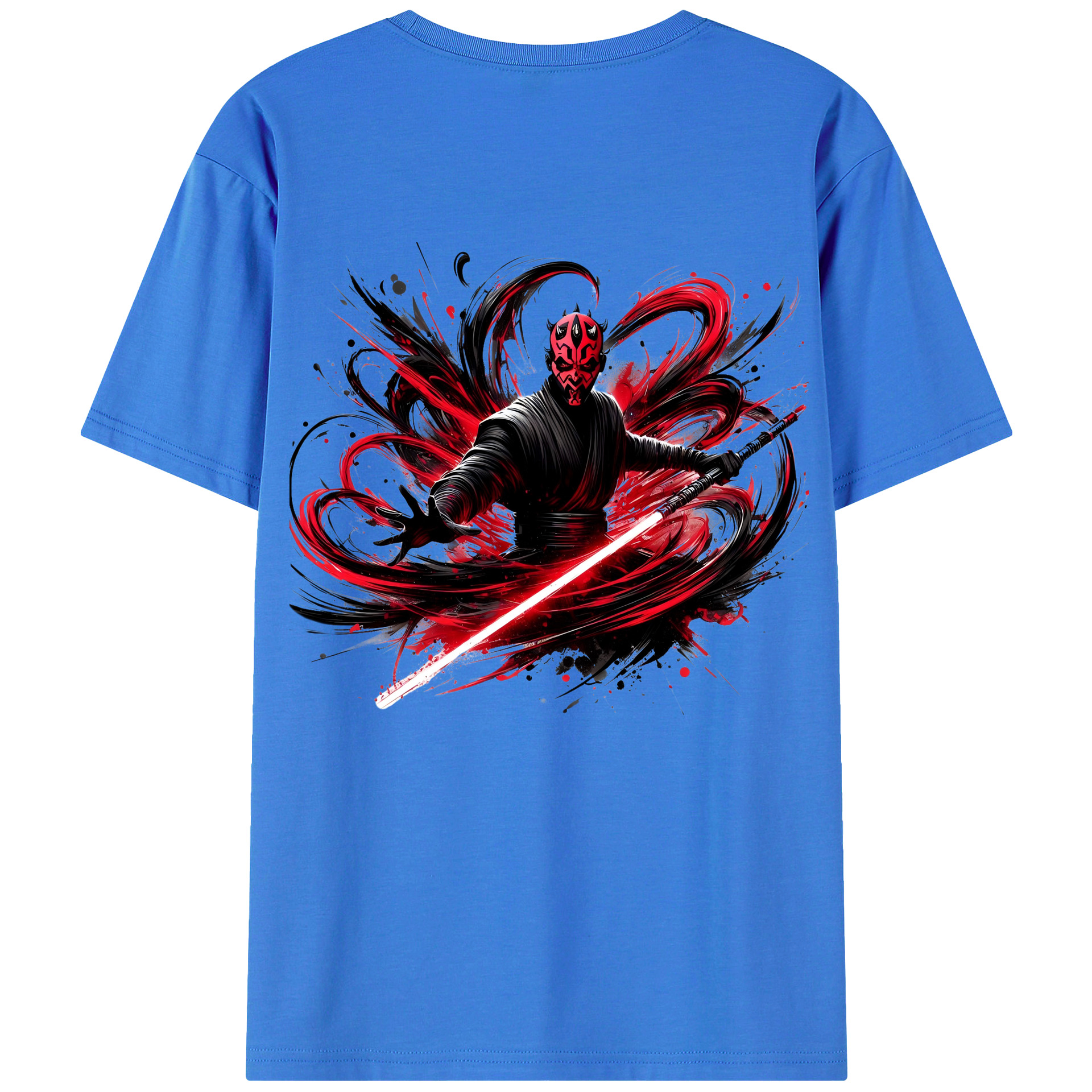 （画像用） スター・ウォーズ Star Wars 綿100％半袖Tシャツ（背面プリント）