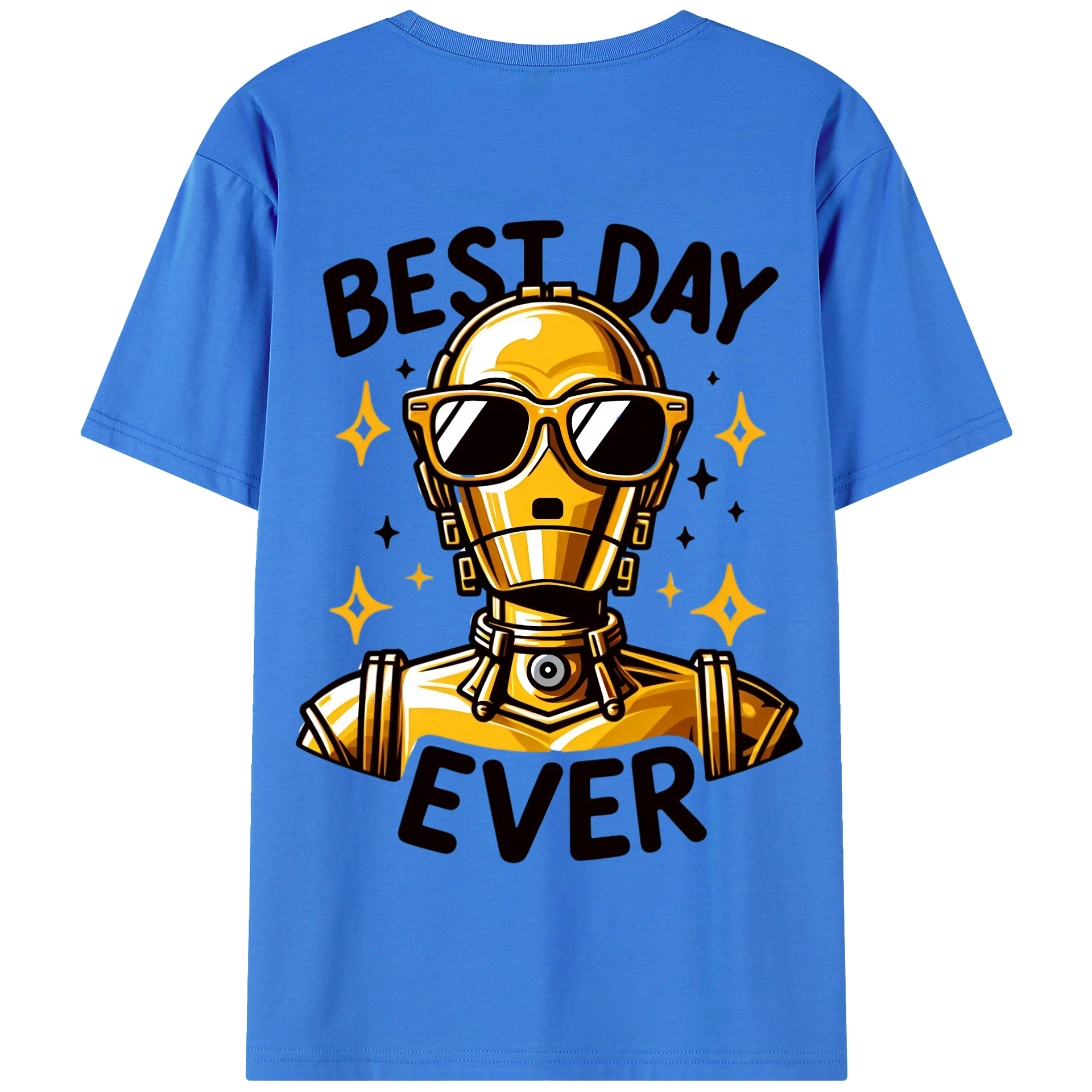 （画像用） スター・ウォーズ Star Wars 綿100％半袖Tシャツ（背面プリント）