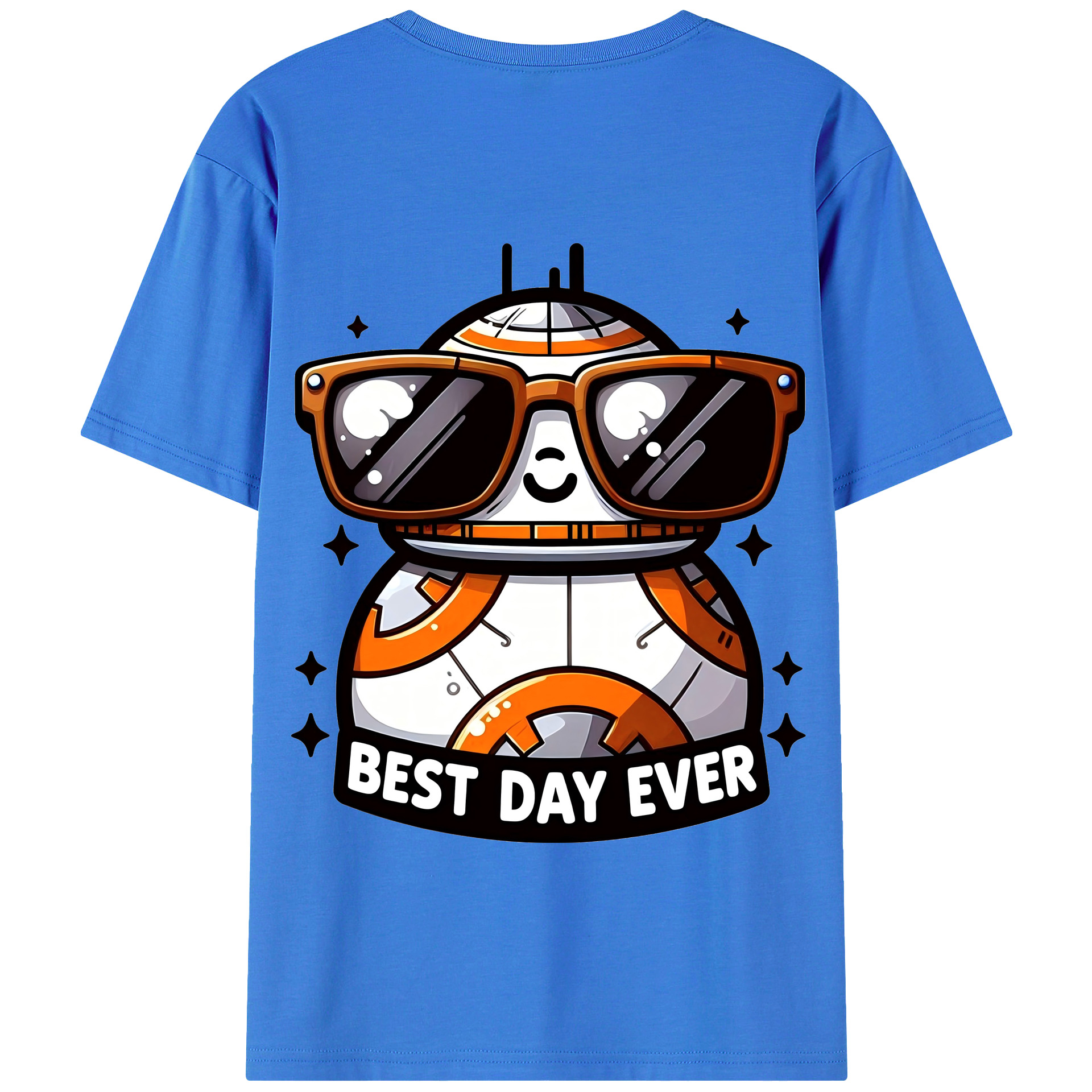 （画像用） スター・ウォーズ Star Wars 綿100％半袖Tシャツ（背面プリント）