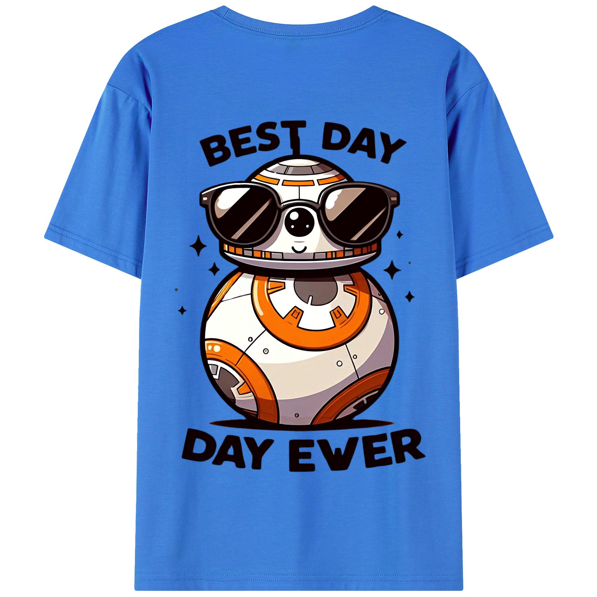 （画像用） スター・ウォーズ Star Wars 綿100％半袖Tシャツ（背面プリント）