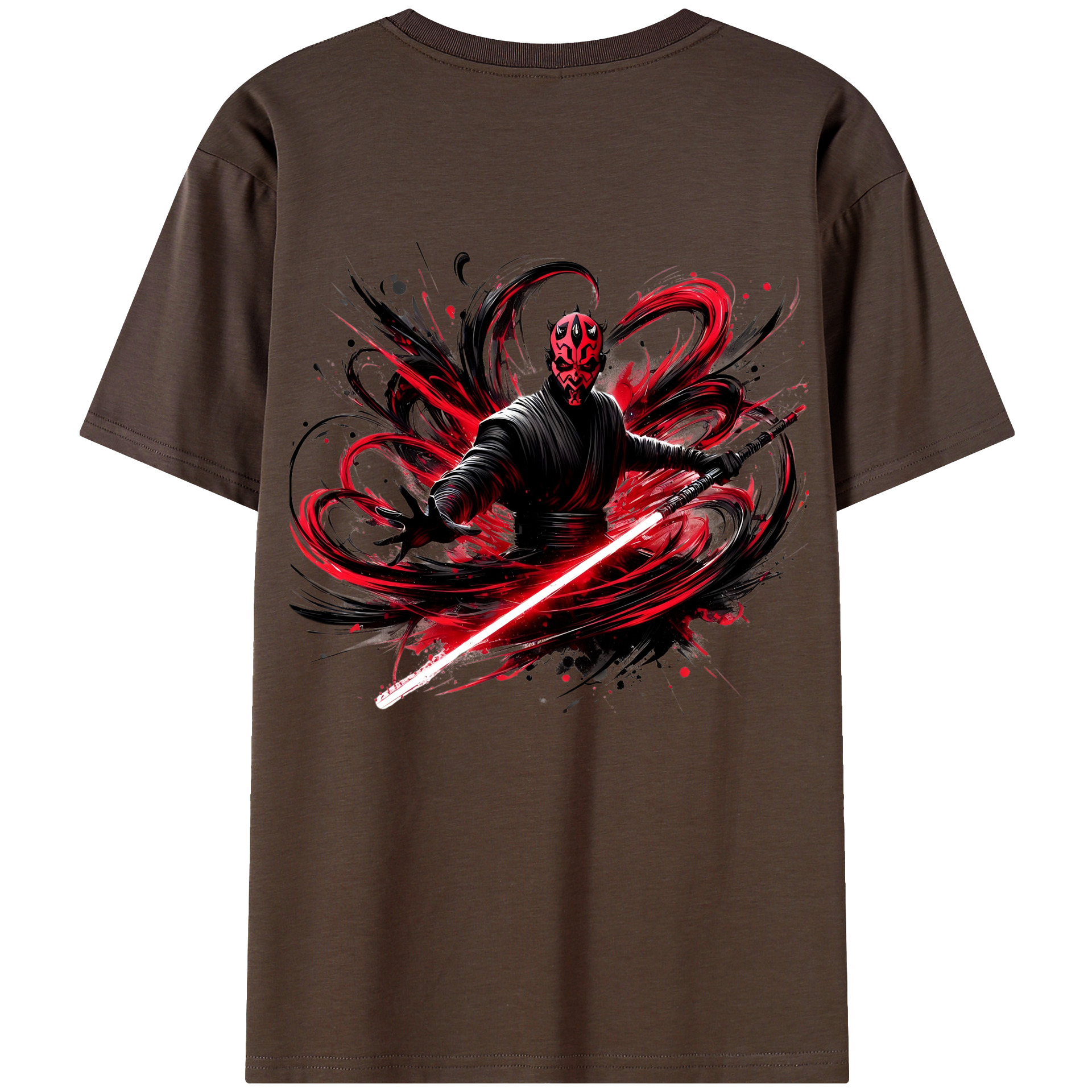 （画像用） スター・ウォーズ Star Wars 綿100％半袖Tシャツ（背面プリント）