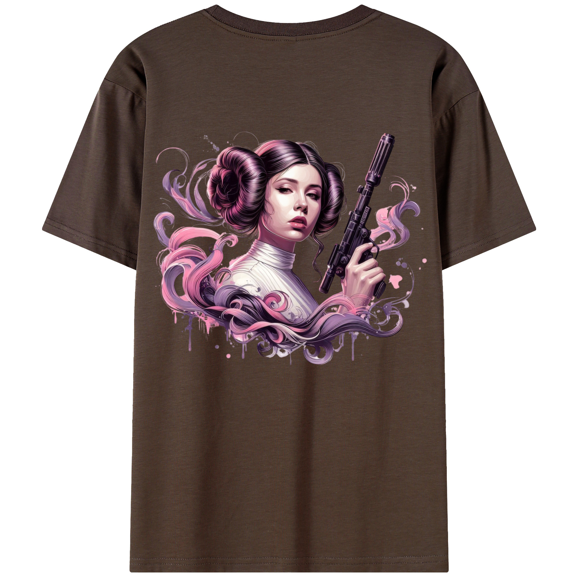 （画像用） スター・ウォーズ Star Wars 綿100％半袖Tシャツ（背面プリント）