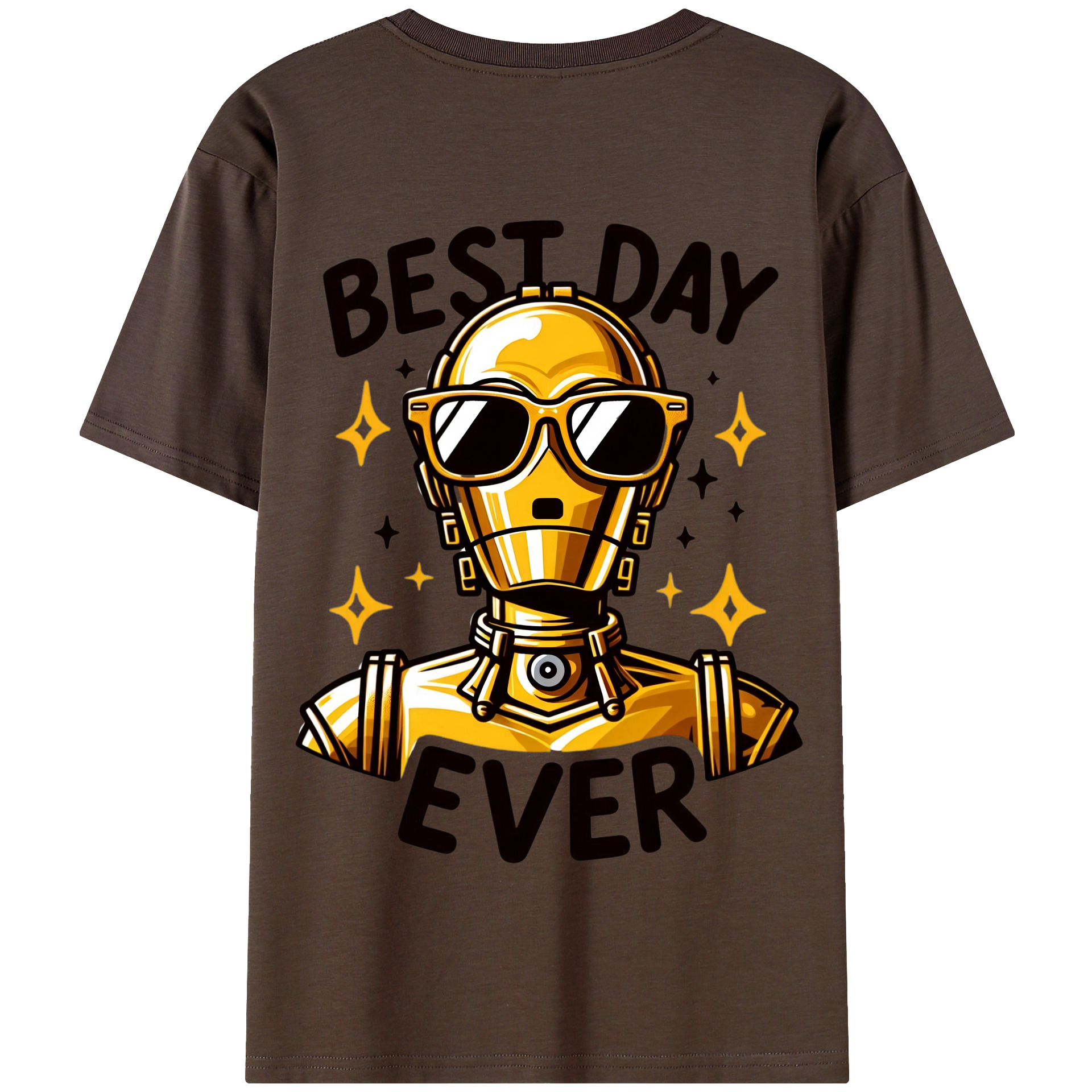 （画像用） スター・ウォーズ Star Wars 綿100％半袖Tシャツ（背面プリント）
