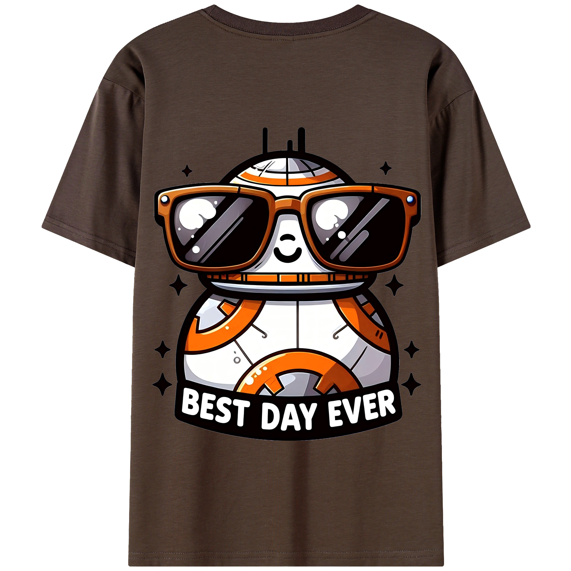 （画像用） スター・ウォーズ Star Wars 綿100％半袖Tシャツ（背面プリント）