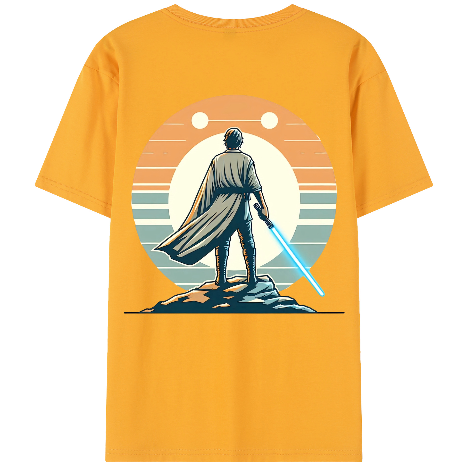 （画像用） スター・ウォーズ Star Wars 綿100％半袖Tシャツ（背面プリント）