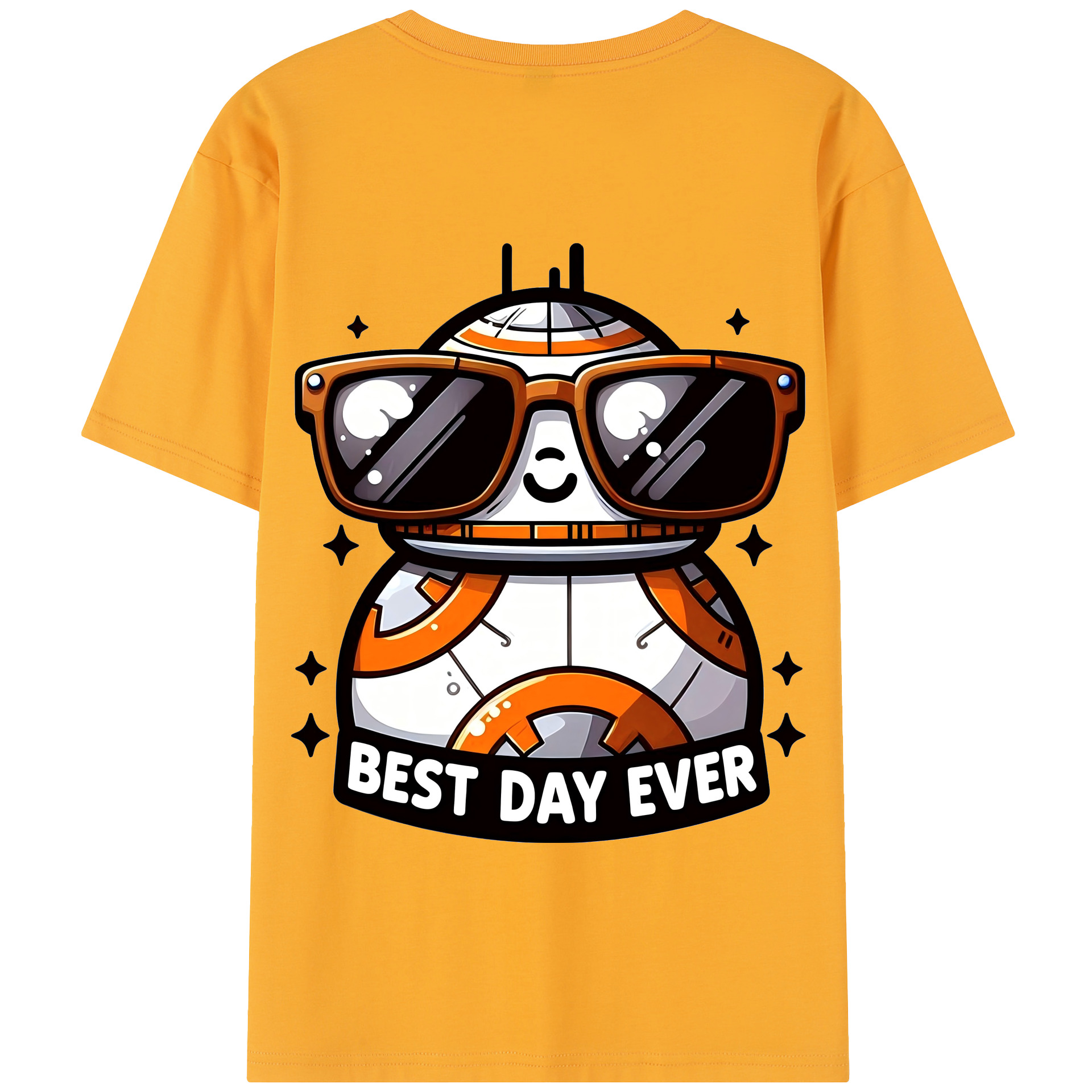 （画像用） スター・ウォーズ Star Wars 綿100％半袖Tシャツ（背面プリント）
