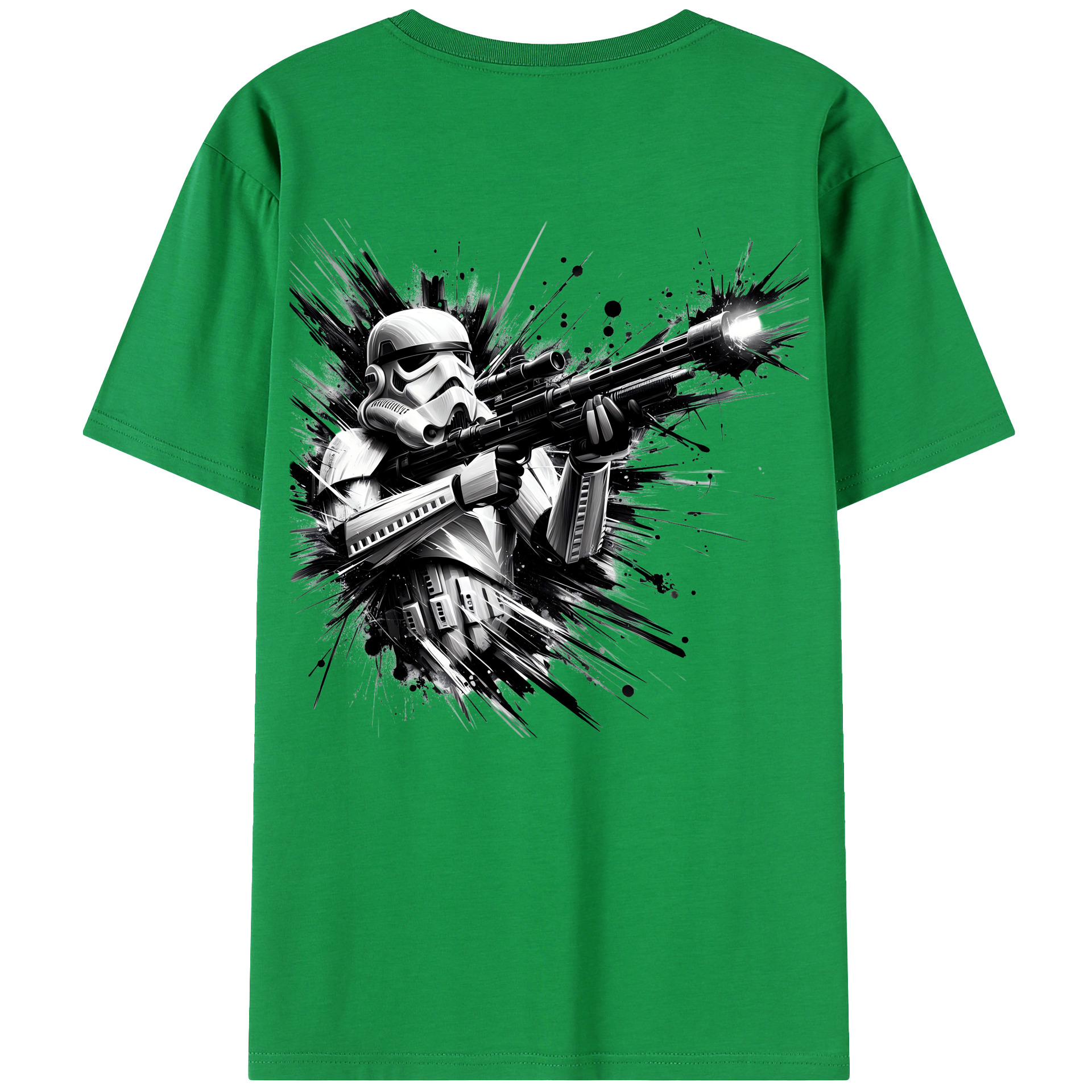 （画像用） スター・ウォーズ Star Wars 綿100％半袖Tシャツ（背面プリント）