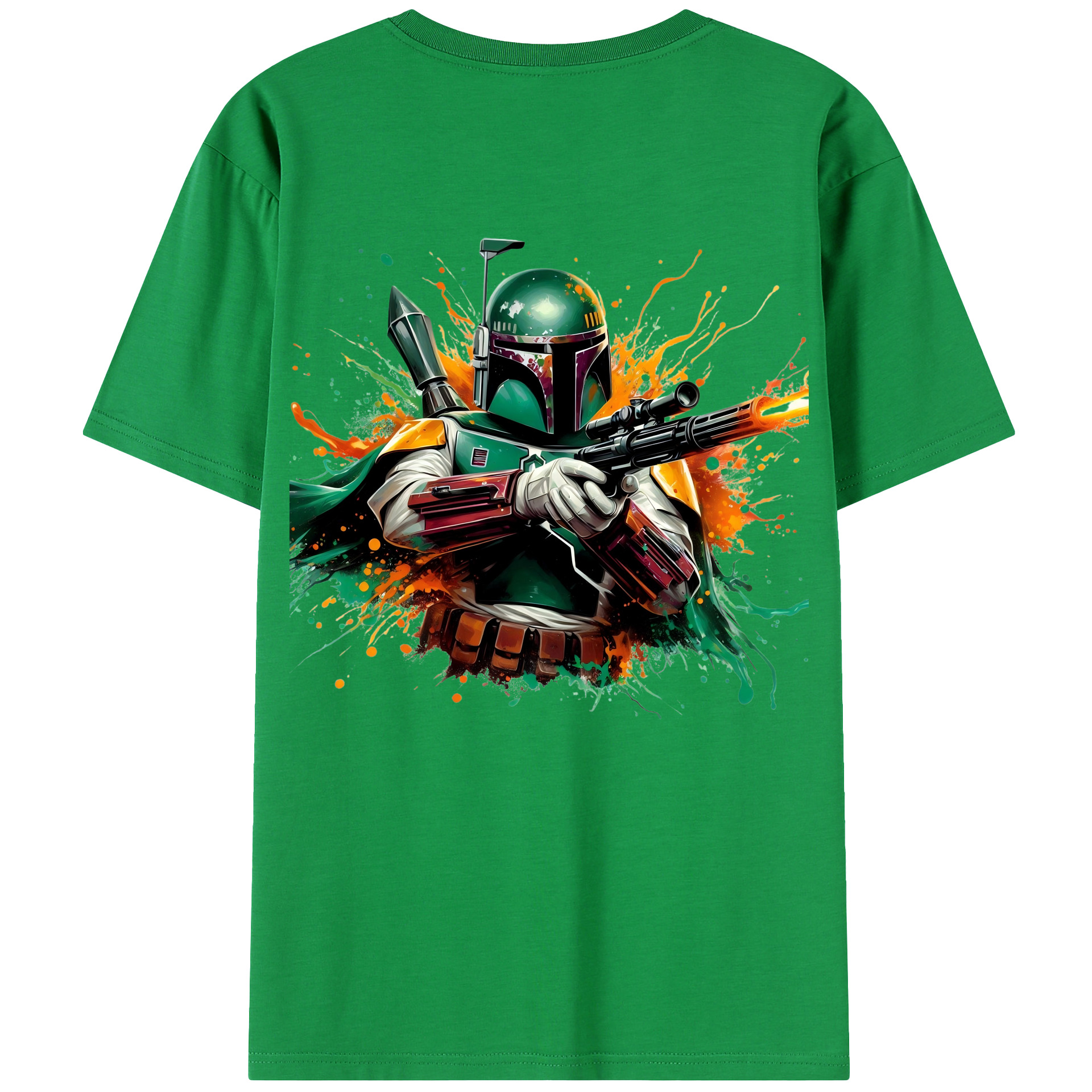 （画像用） スター・ウォーズ Star Wars 綿100％半袖Tシャツ（背面プリント）