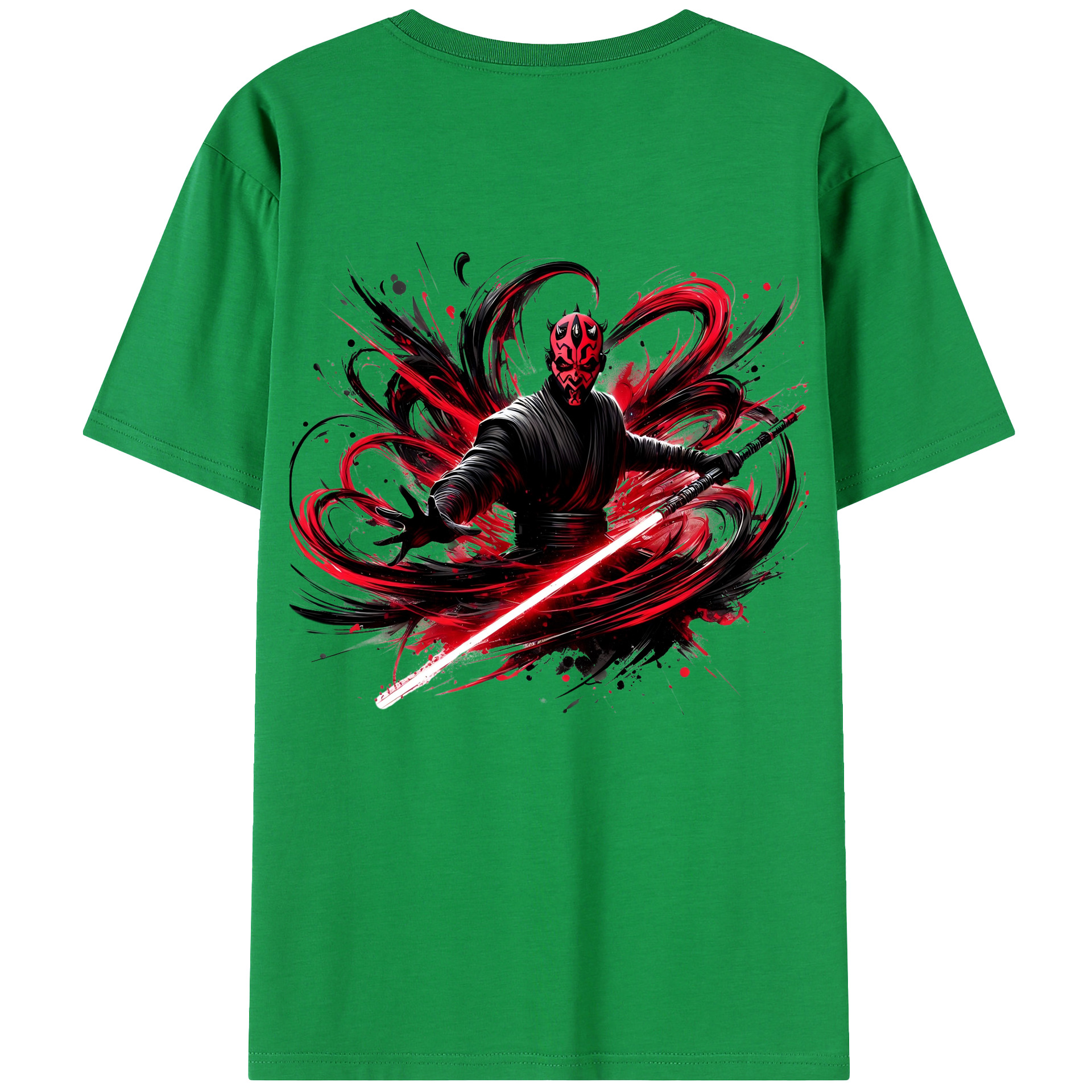 （画像用） スター・ウォーズ Star Wars 綿100％半袖Tシャツ（背面プリント）