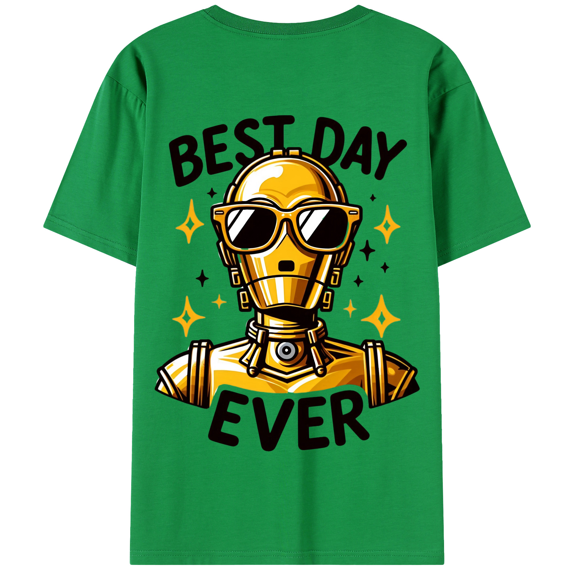 （画像用） スター・ウォーズ Star Wars 綿100％半袖Tシャツ（背面プリント）