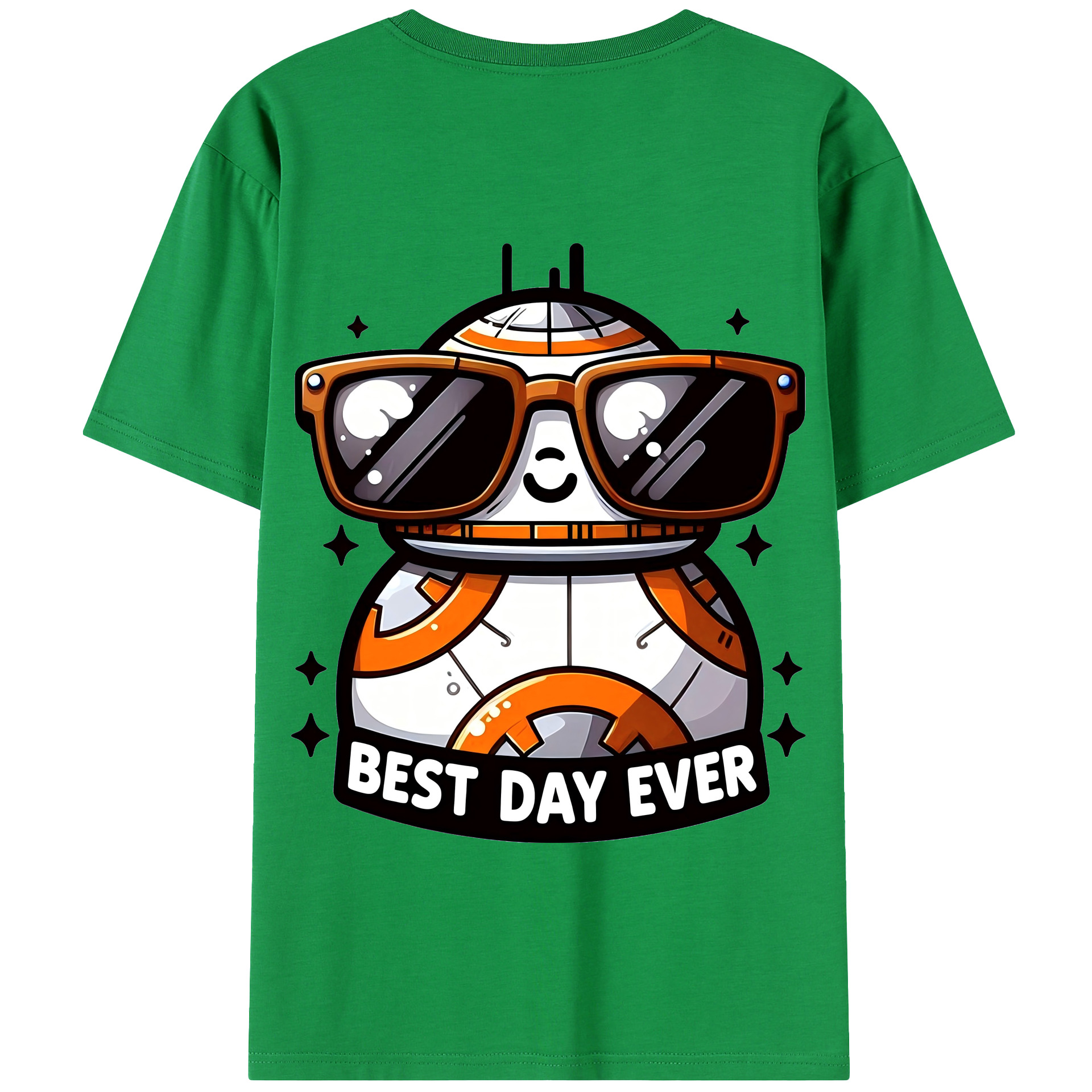 （画像用） スター・ウォーズ Star Wars 綿100％半袖Tシャツ（背面プリント）