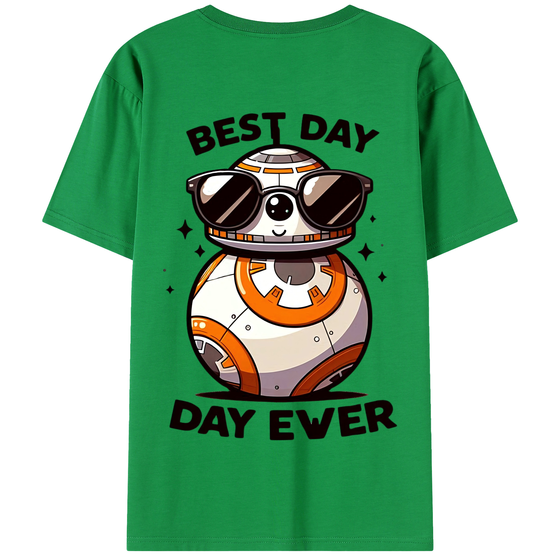 （画像用） スター・ウォーズ Star Wars 綿100％半袖Tシャツ（背面プリント）