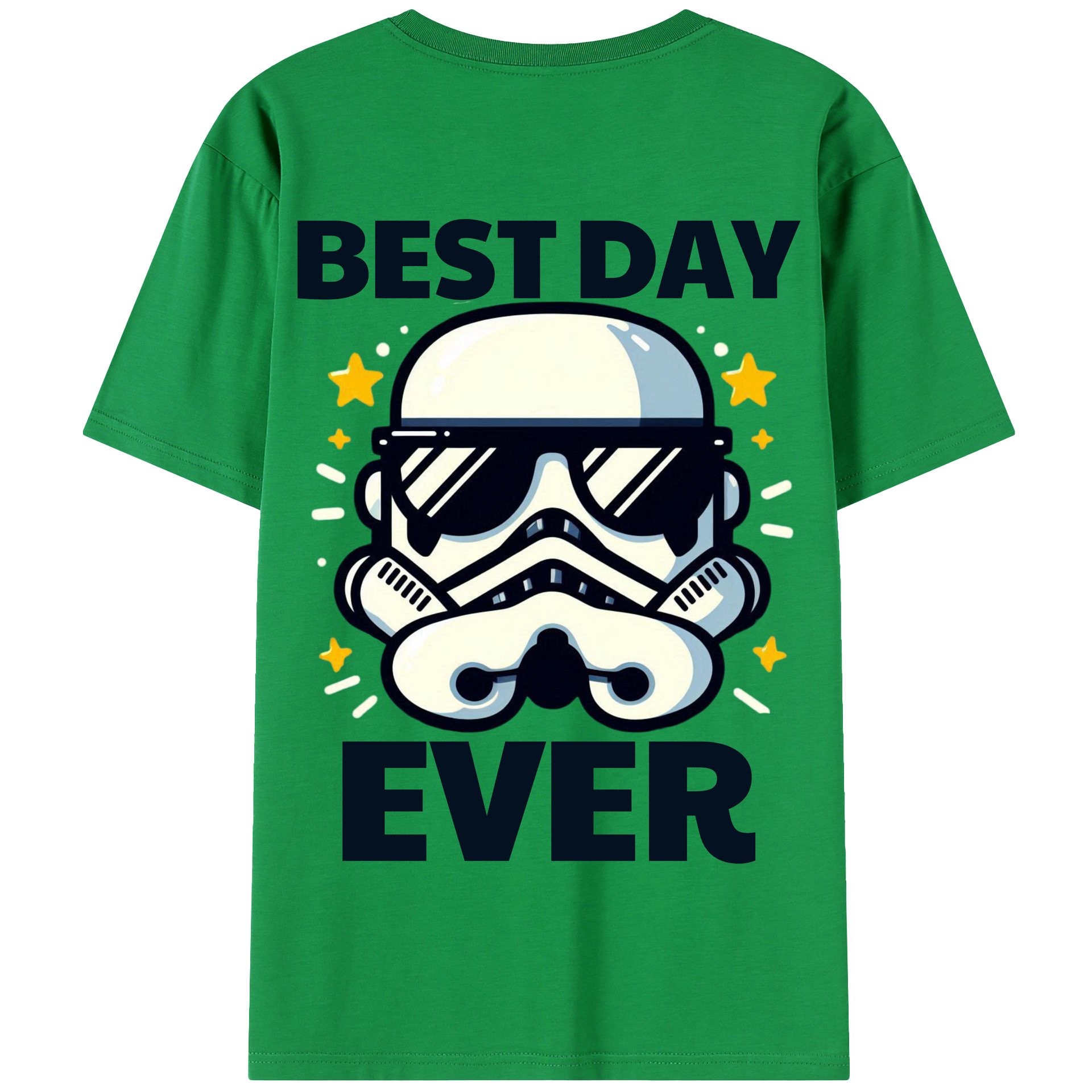 （画像用） スター・ウォーズ Star Wars 綿100％半袖Tシャツ（背面プリント）