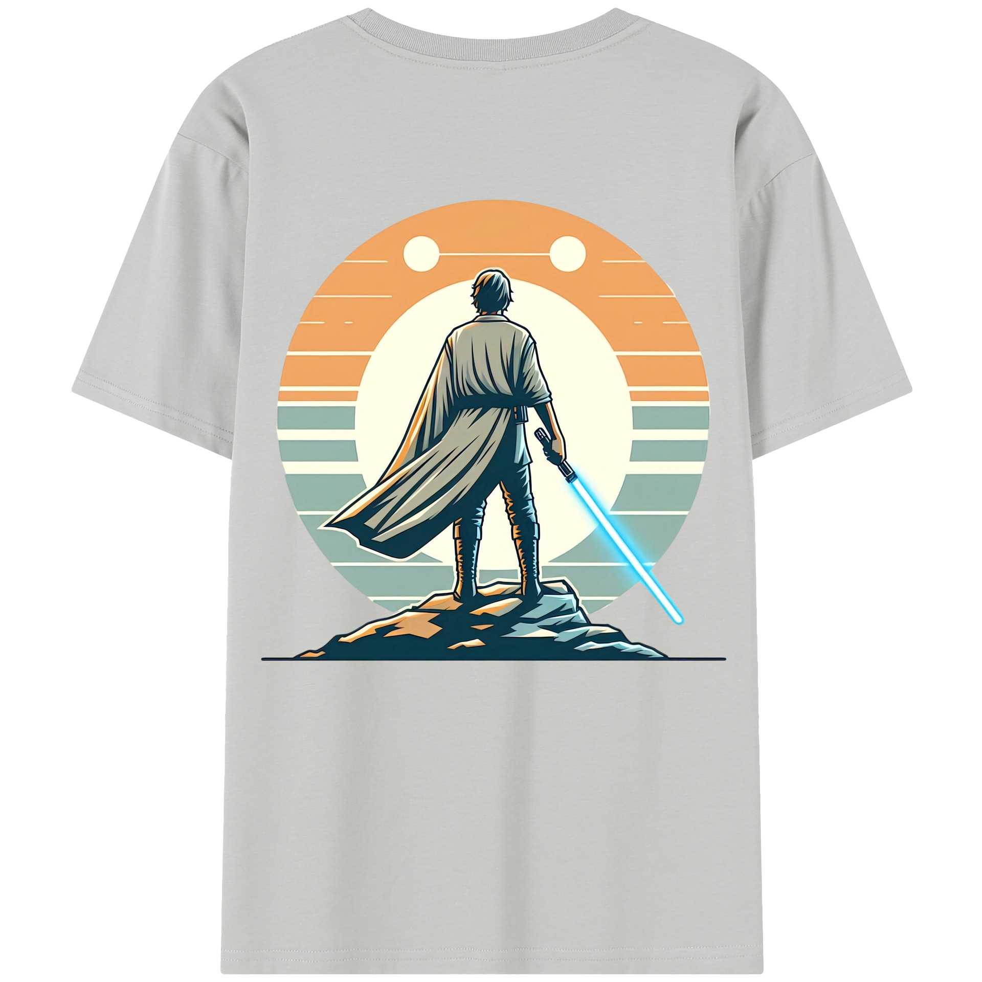 （画像用） スター・ウォーズ Star Wars 綿100％半袖Tシャツ（背面プリント）