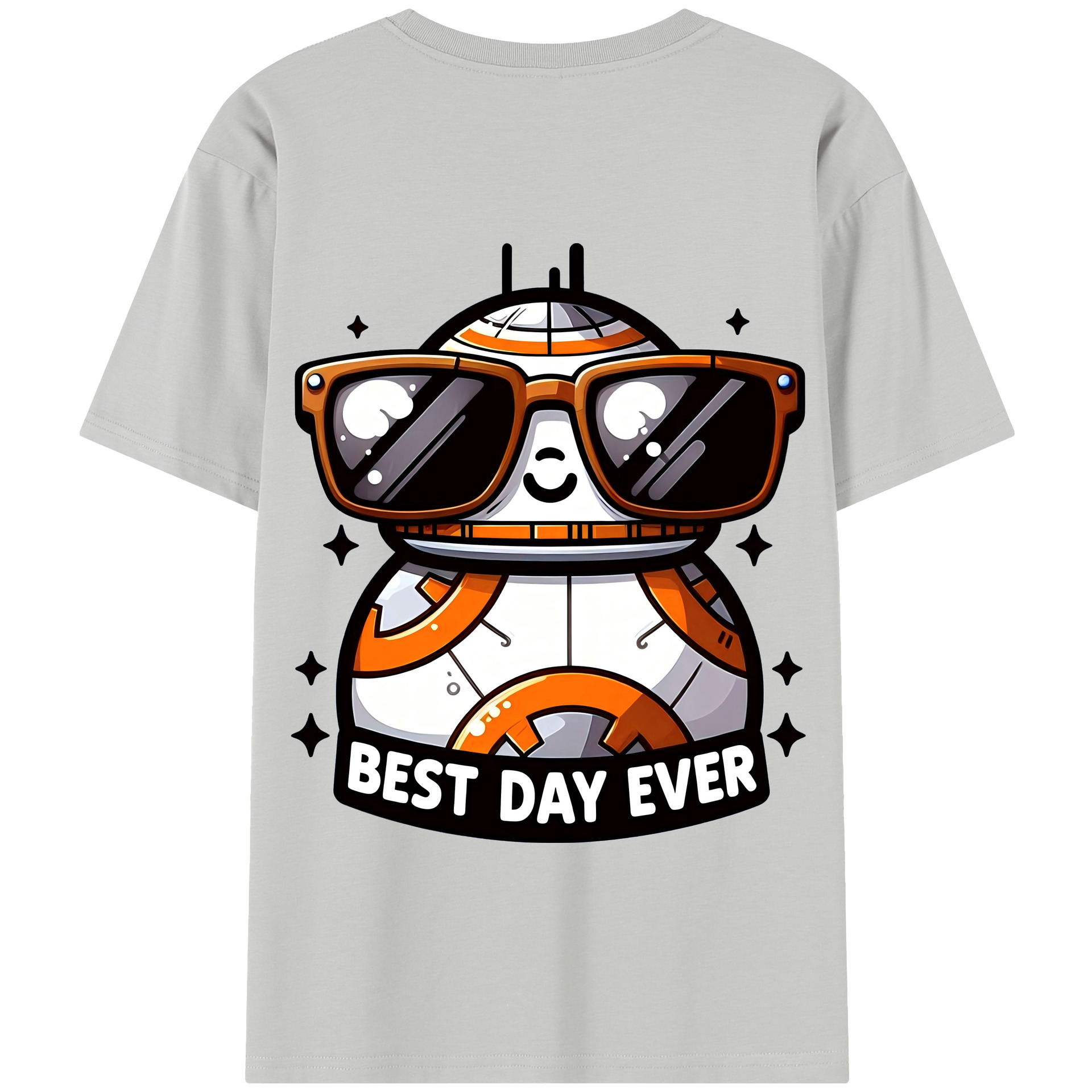 （画像用） スター・ウォーズ Star Wars 綿100％半袖Tシャツ（背面プリント）