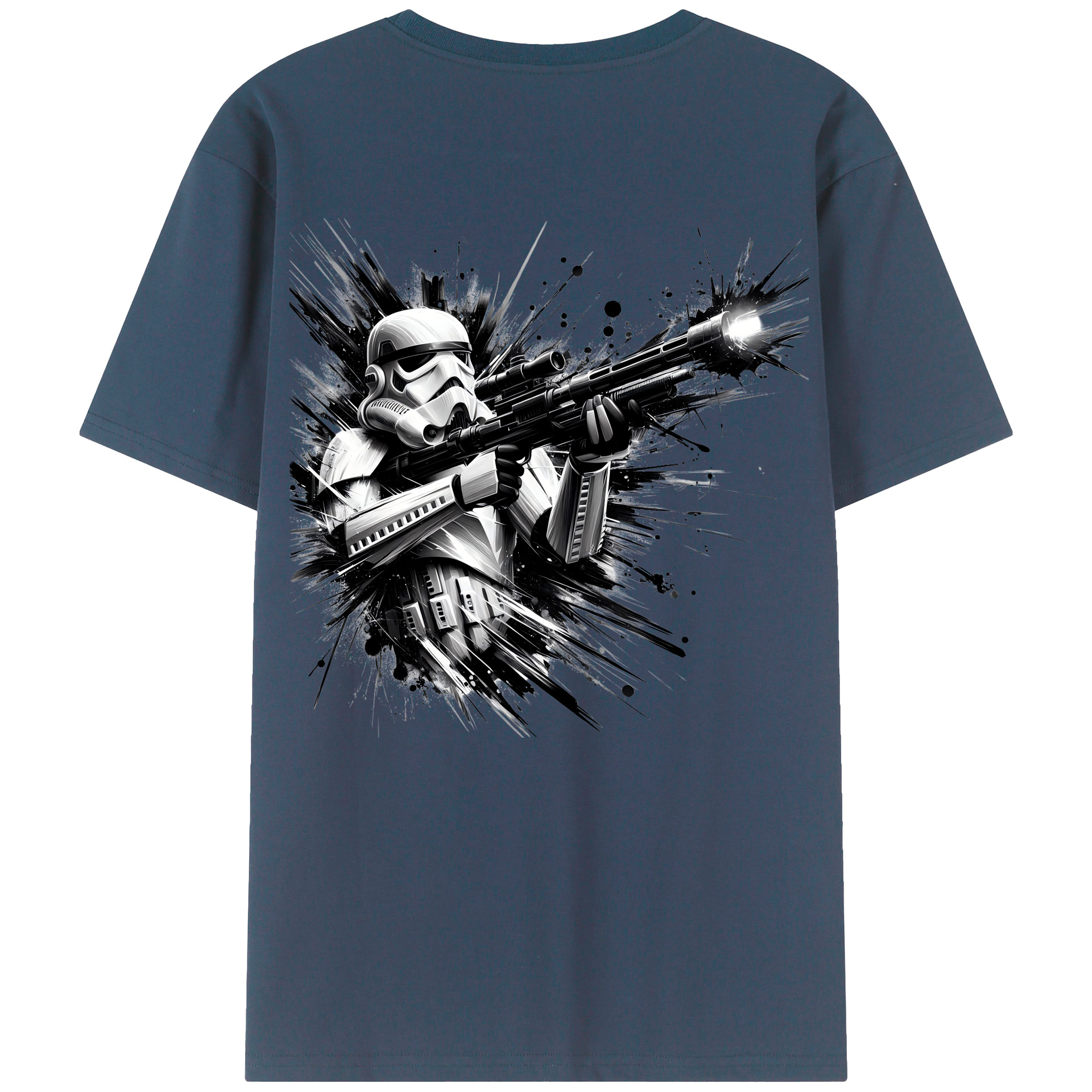 （画像用） スター・ウォーズ Star Wars 綿100％半袖Tシャツ（背面プリント）