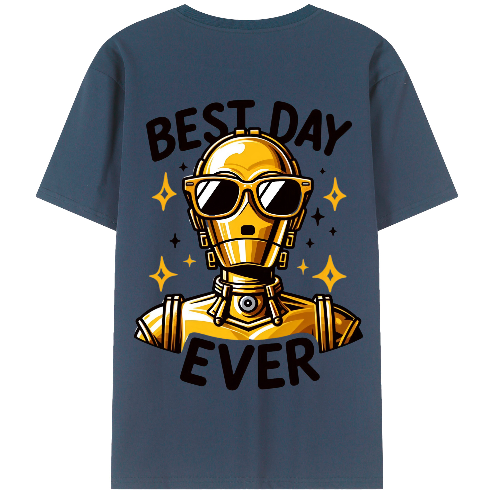 （画像用） スター・ウォーズ Star Wars 綿100％半袖Tシャツ（背面プリント）