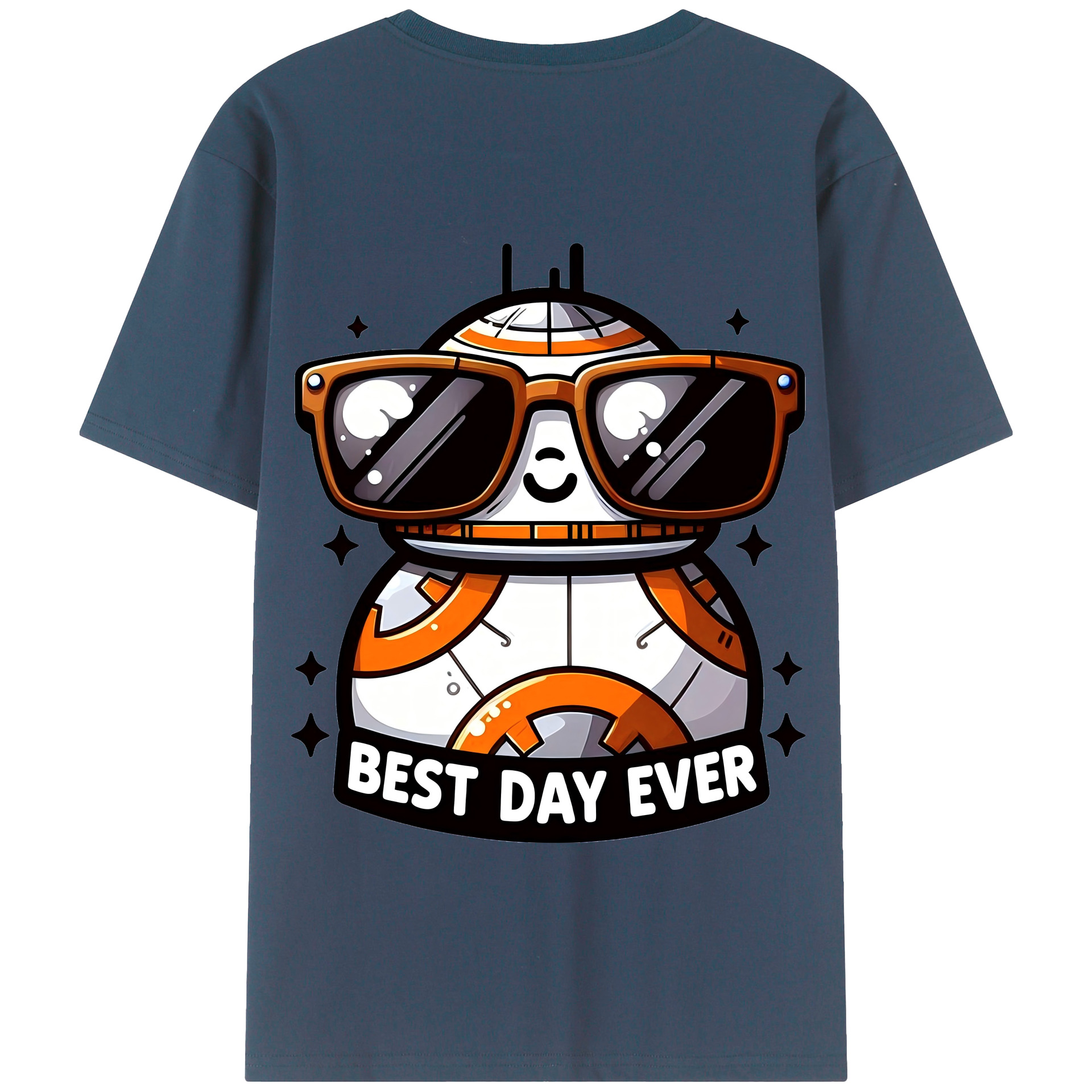 （画像用） スター・ウォーズ Star Wars 綿100％半袖Tシャツ（背面プリント）