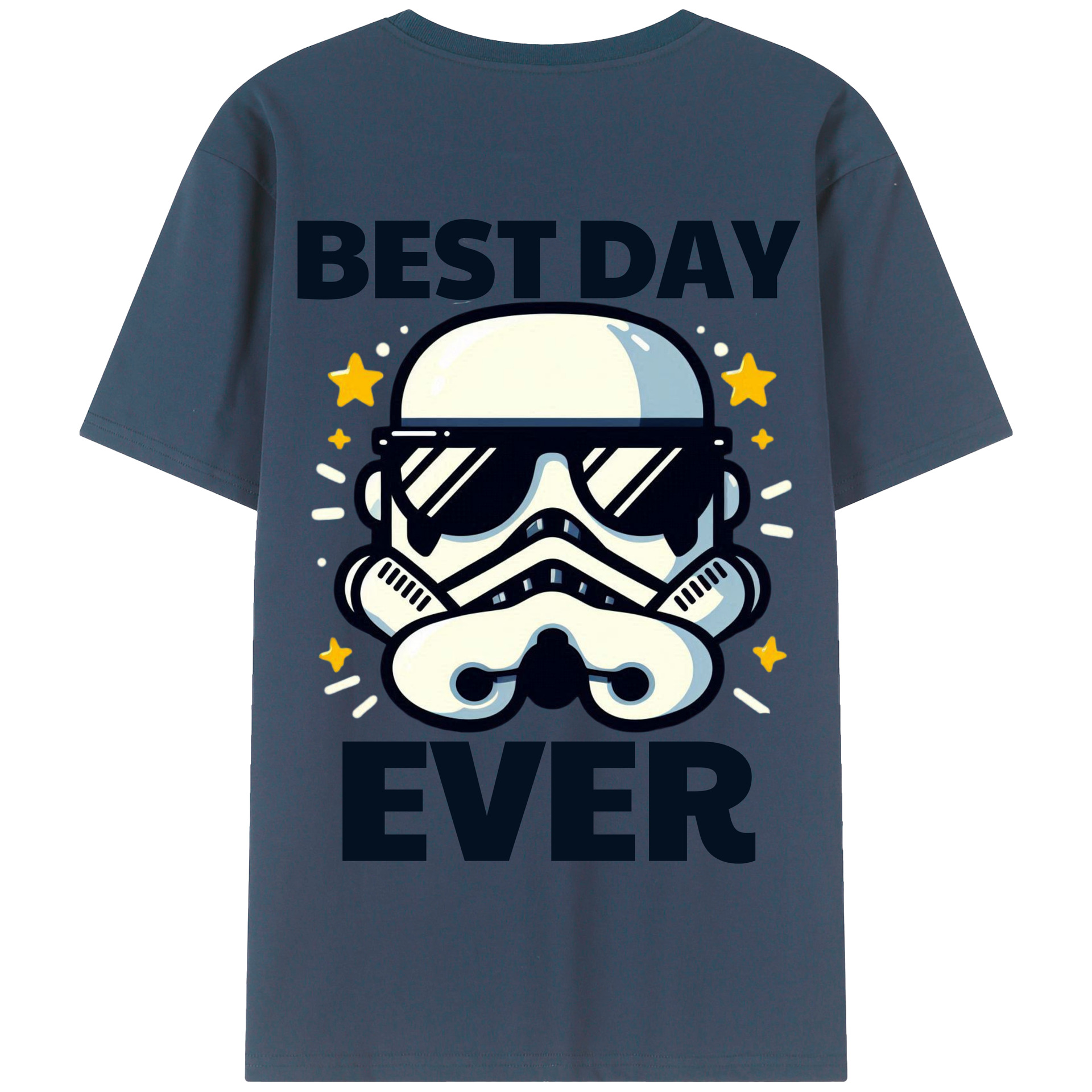 （画像用） スター・ウォーズ Star Wars 綿100％半袖Tシャツ（背面プリント）