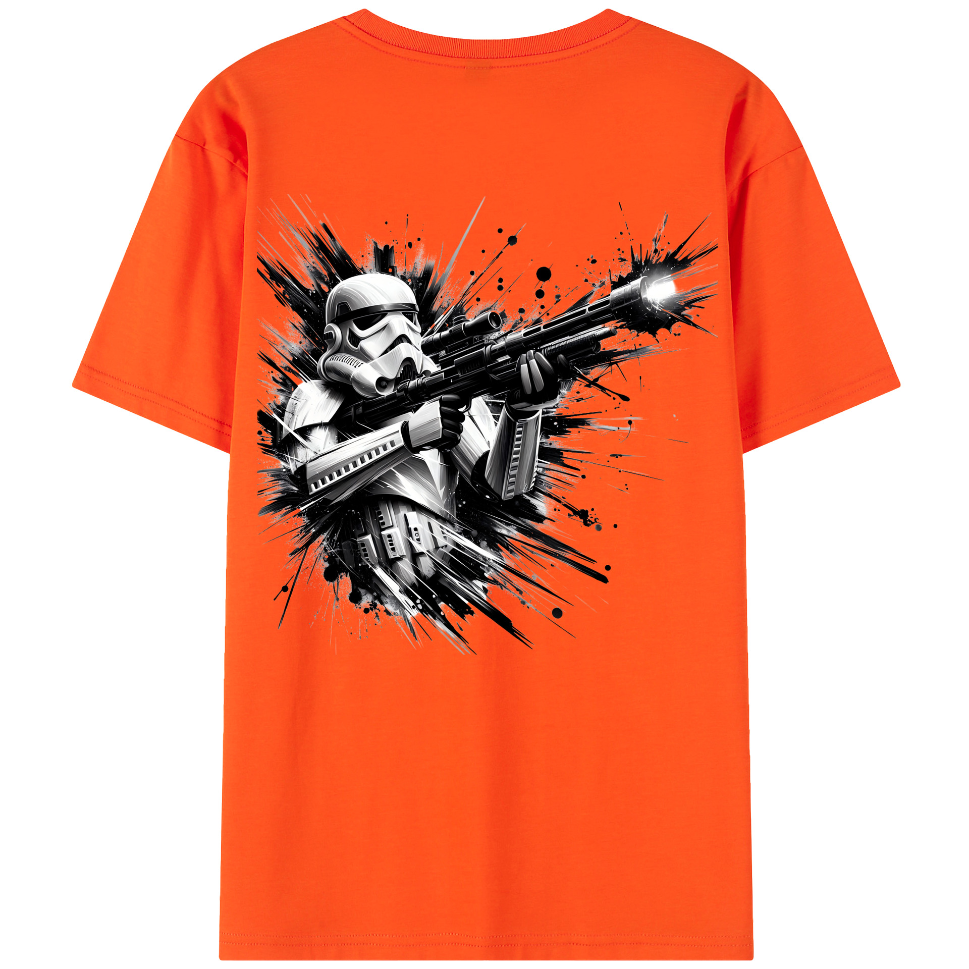 （画像用） スター・ウォーズ Star Wars 綿100％半袖Tシャツ（背面プリント）