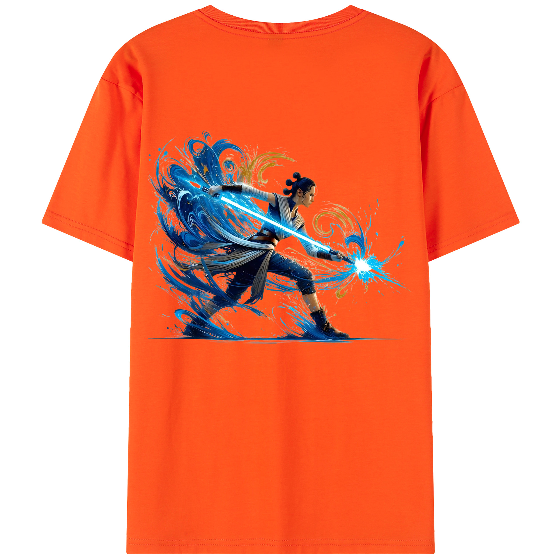 （画像用） スター・ウォーズ Star Wars 綿100％半袖Tシャツ（背面プリント）