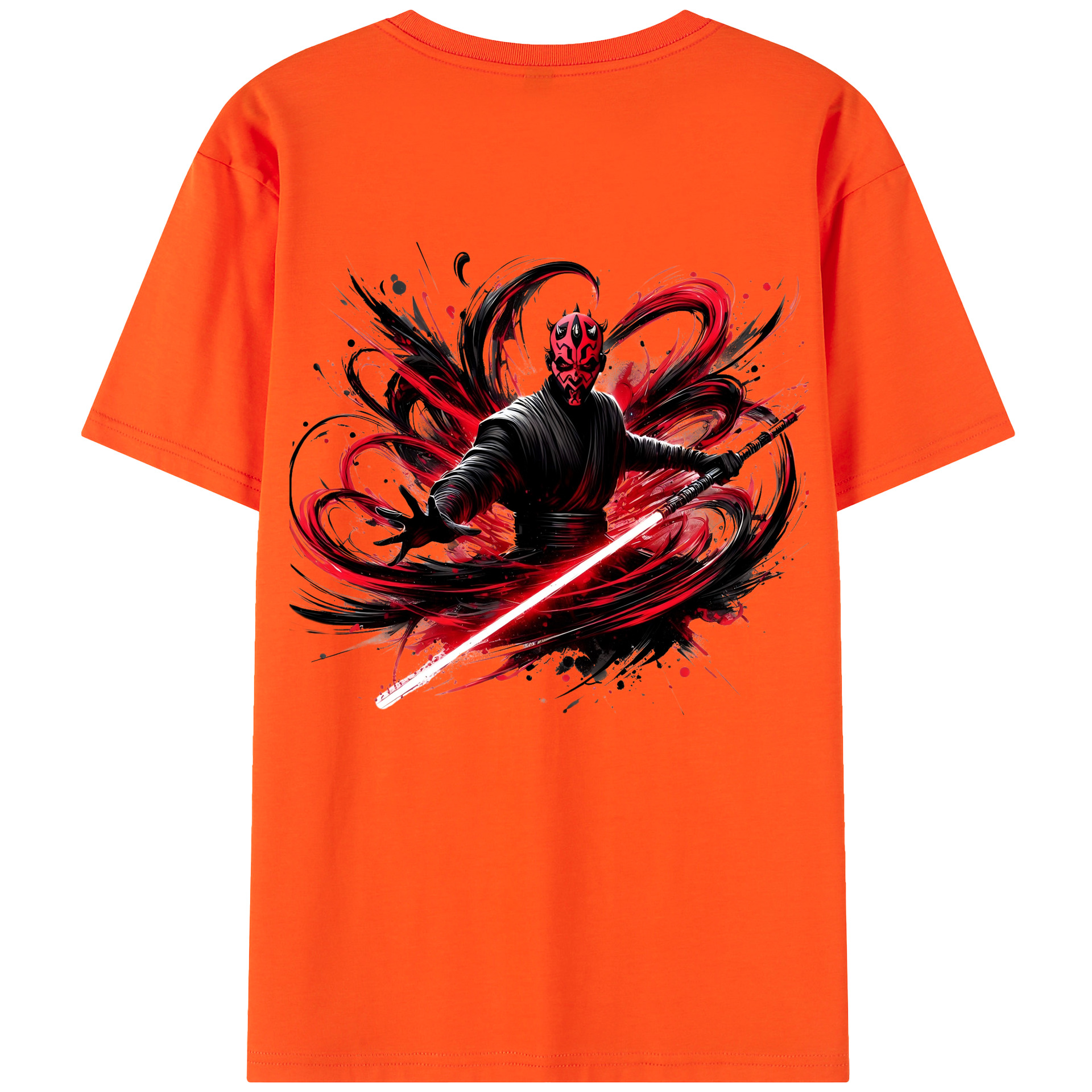 （画像用） スター・ウォーズ Star Wars 綿100％半袖Tシャツ（背面プリント）
