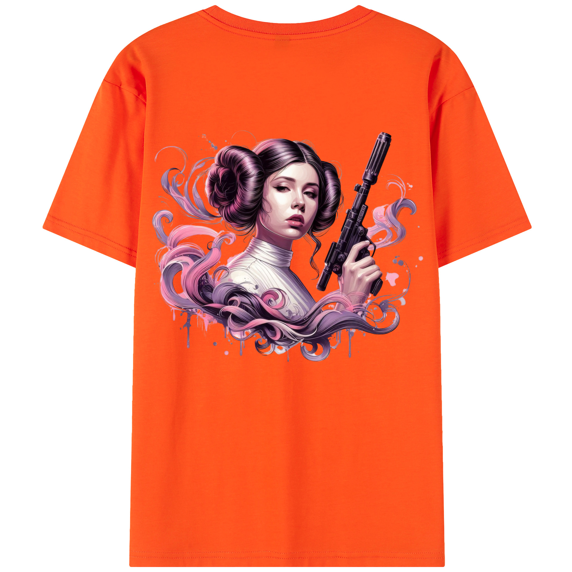 （画像用） スター・ウォーズ Star Wars 綿100％半袖Tシャツ（背面プリント）