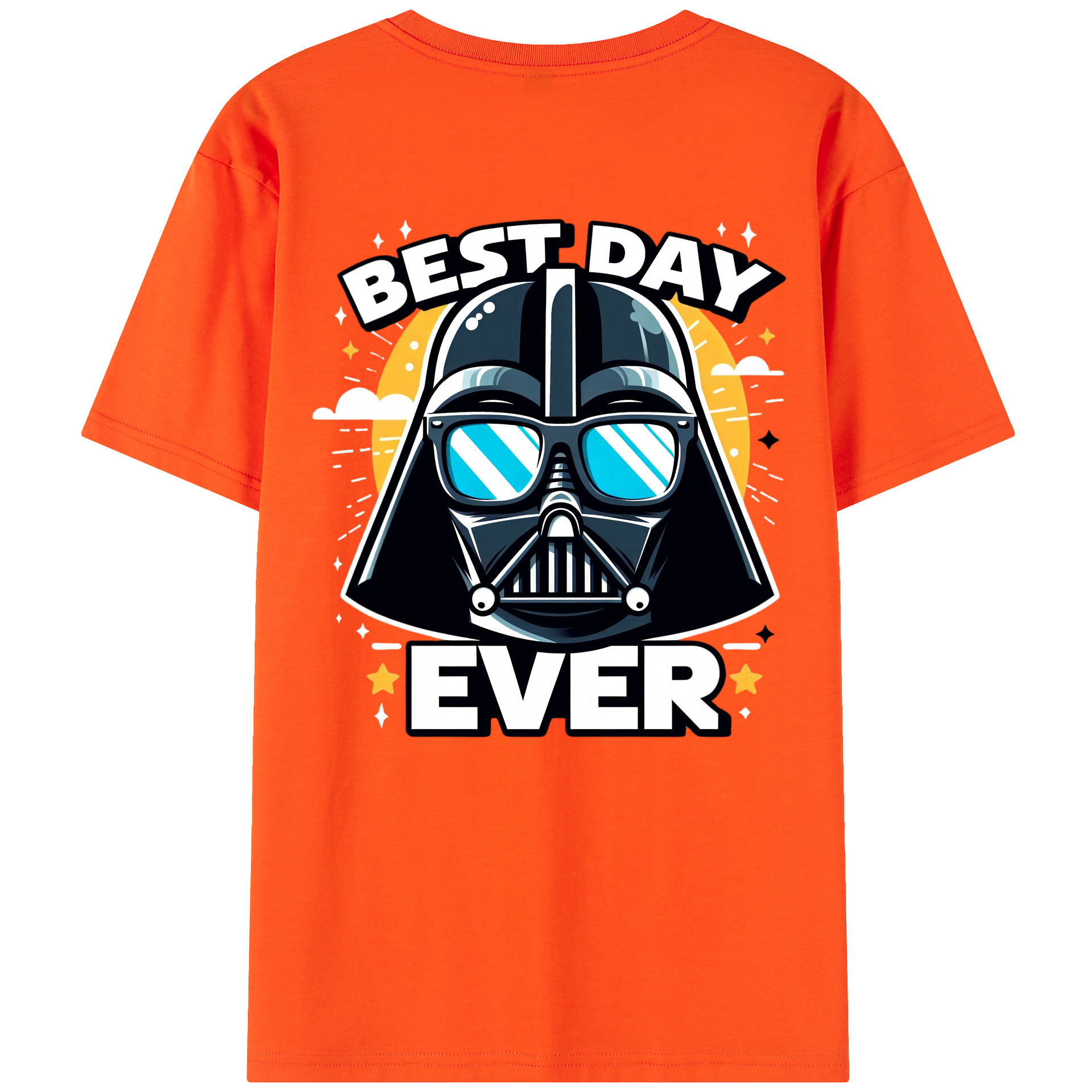 （画像用） スター・ウォーズ Star Wars 綿100％半袖Tシャツ（背面プリント）