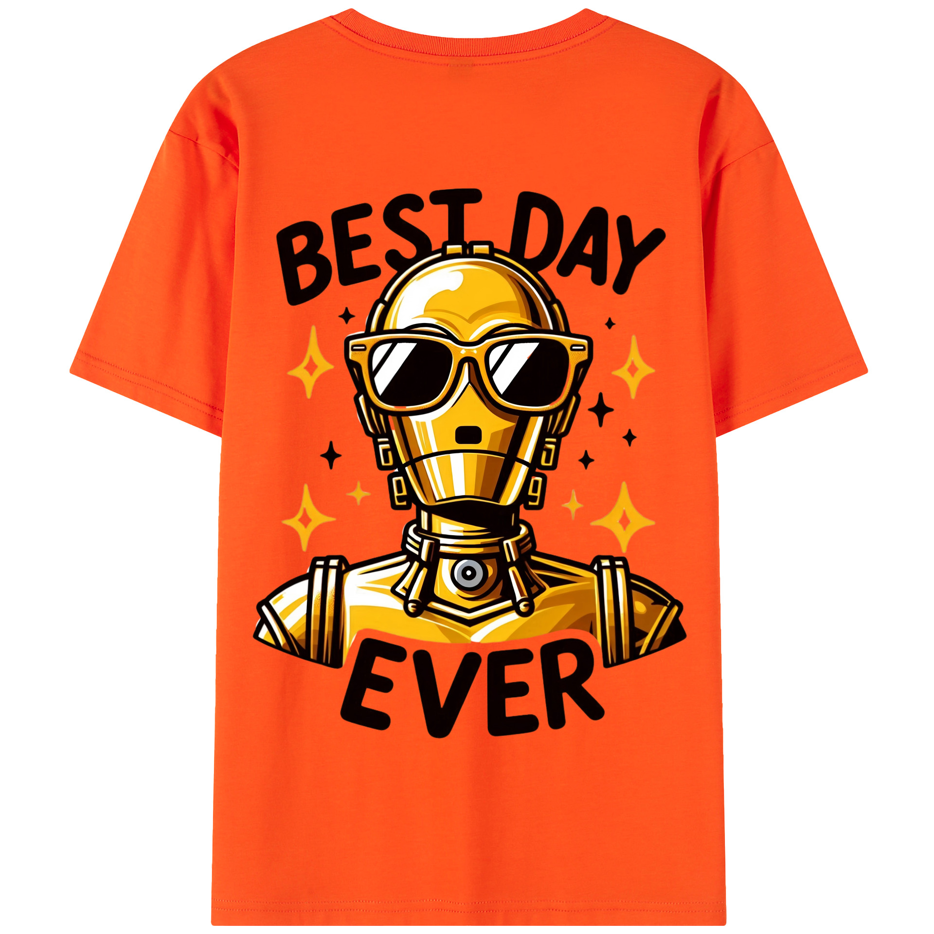 （画像用） スター・ウォーズ Star Wars 綿100％半袖Tシャツ（背面プリント）