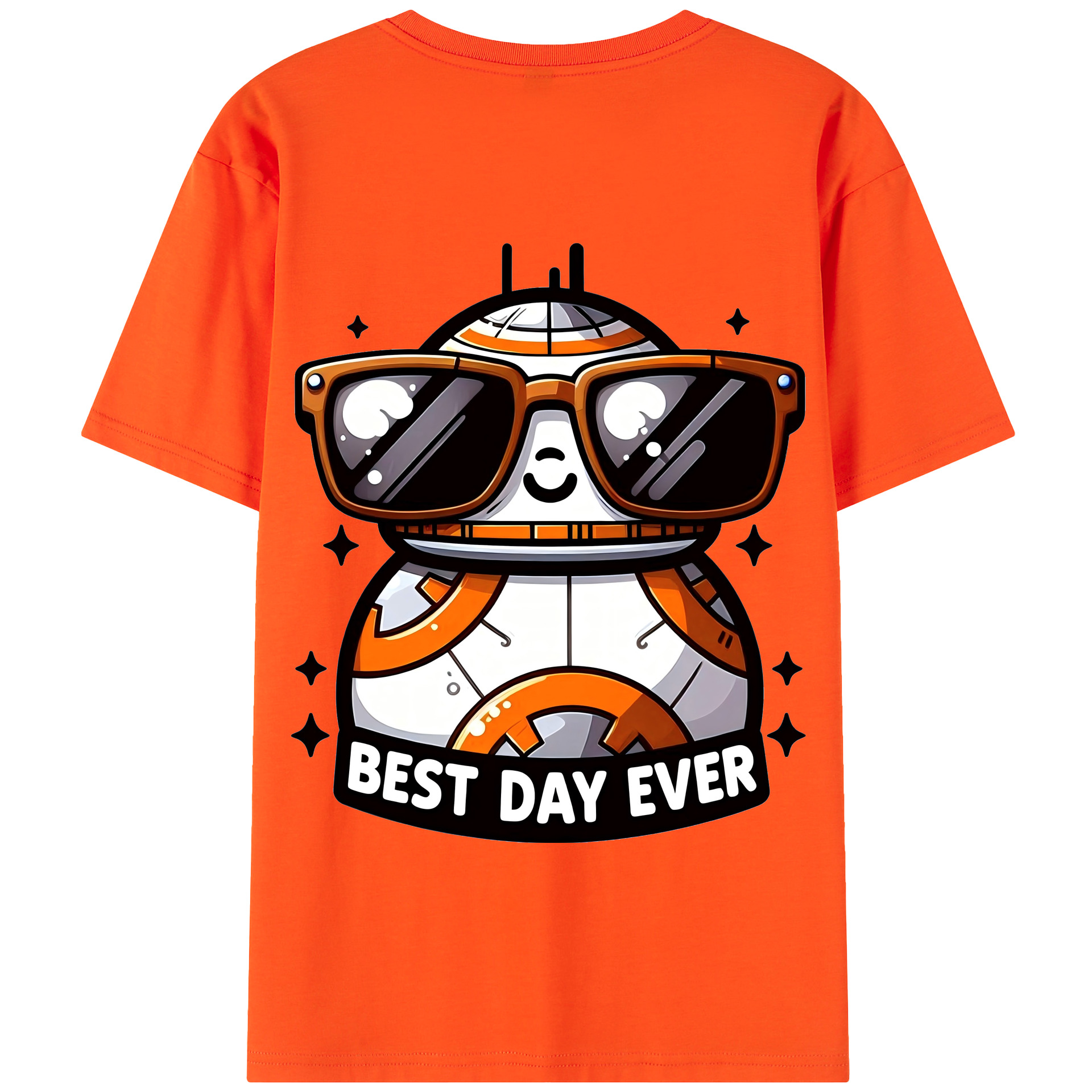 （画像用） スター・ウォーズ Star Wars 綿100％半袖Tシャツ（背面プリント）