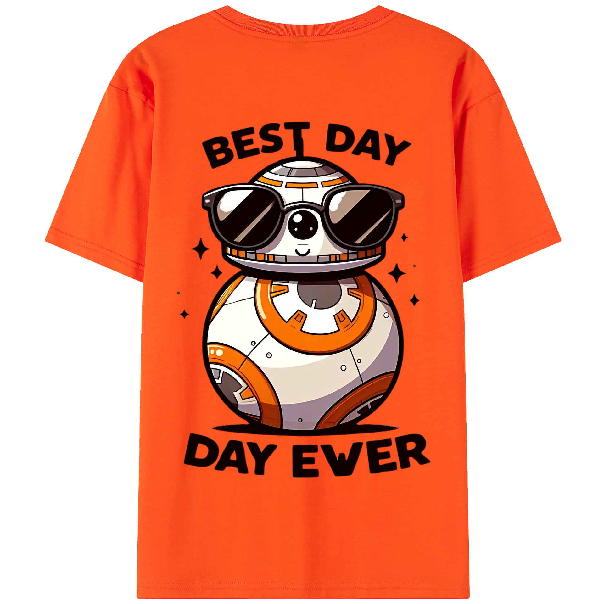 （画像用） スター・ウォーズ Star Wars 綿100％半袖Tシャツ（背面プリント）