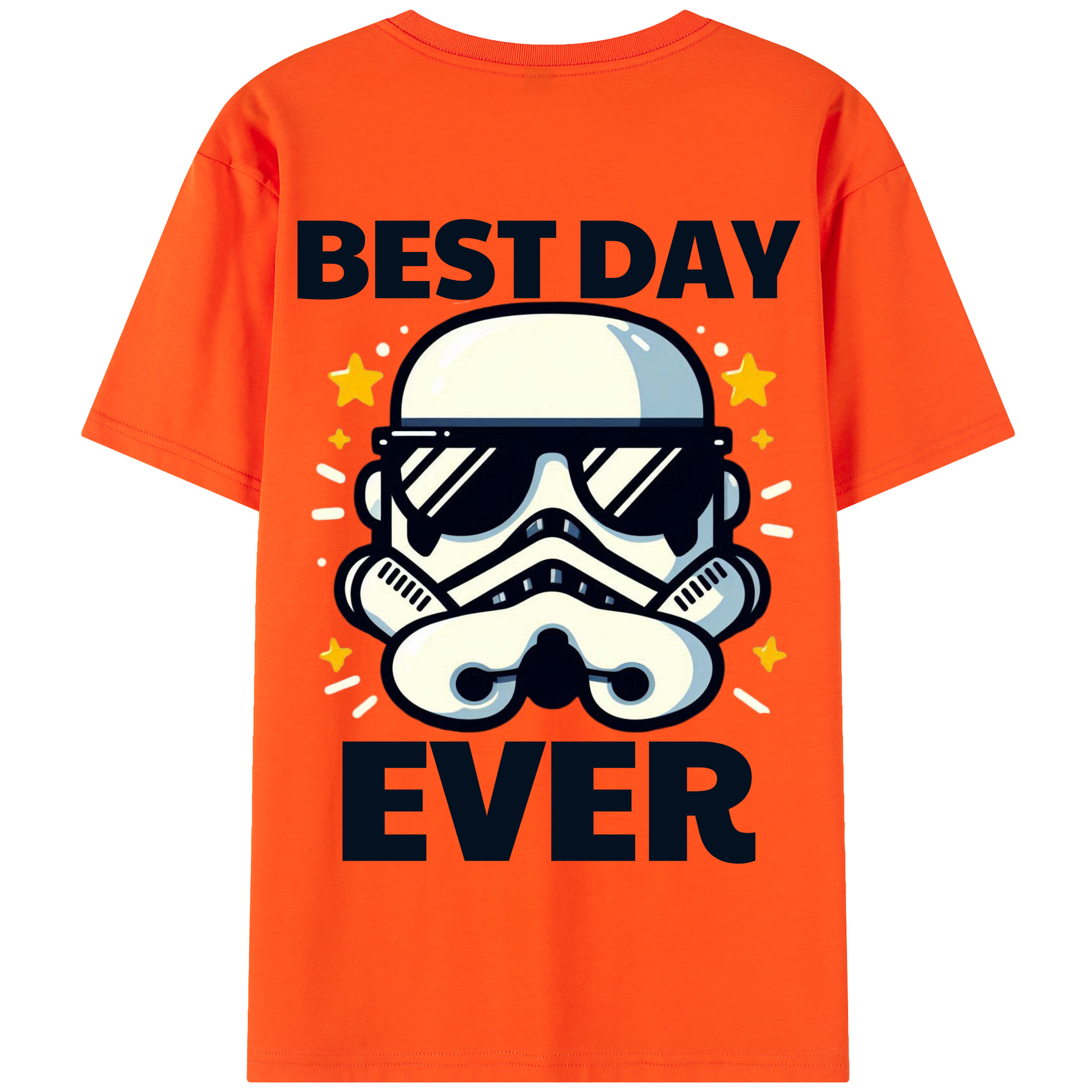 （画像用） スター・ウォーズ Star Wars 綿100％半袖Tシャツ（背面プリント）
