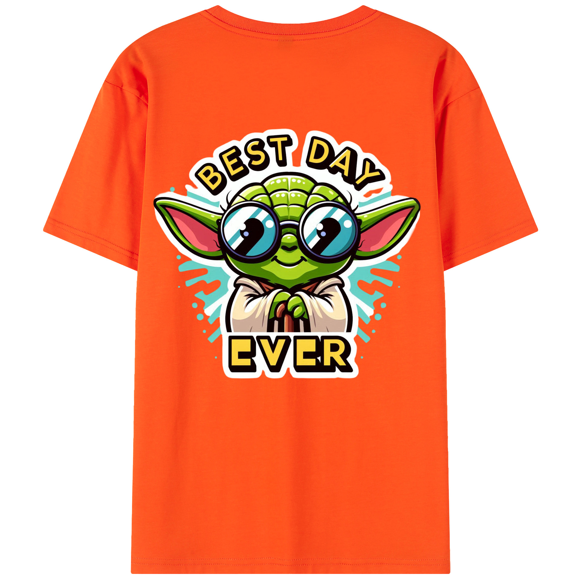 （画像用） スター・ウォーズ Star Wars 綿100％半袖Tシャツ（背面プリント）