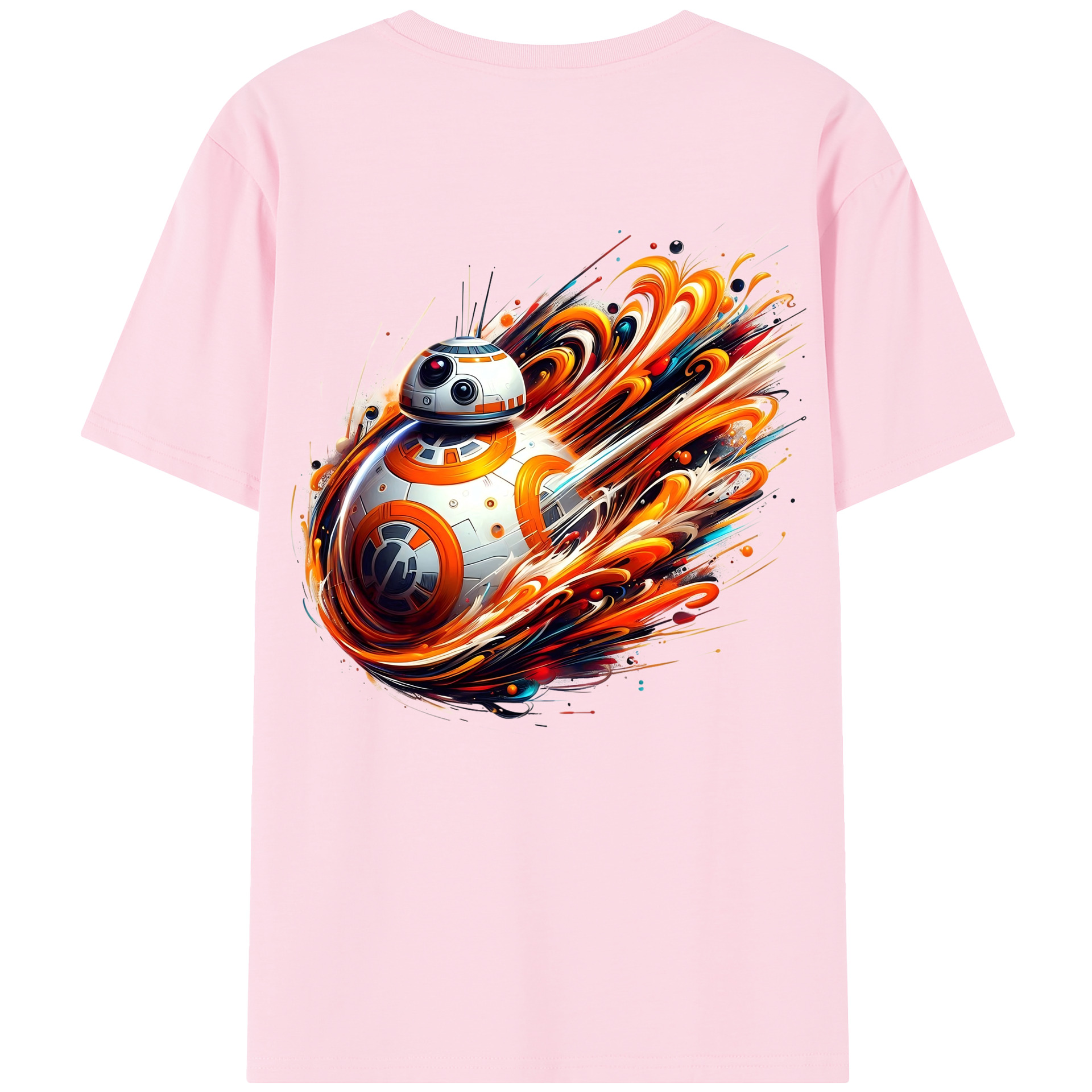 （画像用） スター・ウォーズ Star Wars 綿100％半袖Tシャツ（背面プリント）