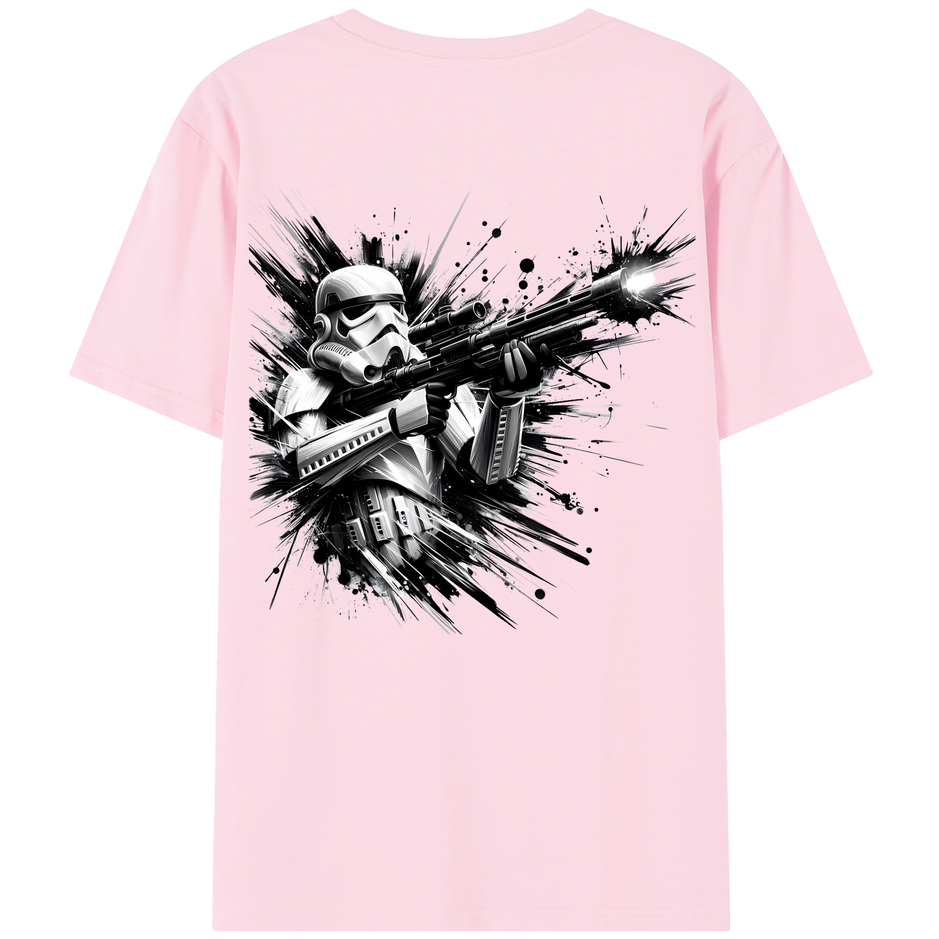 （画像用） スター・ウォーズ Star Wars 綿100％半袖Tシャツ（背面プリント）